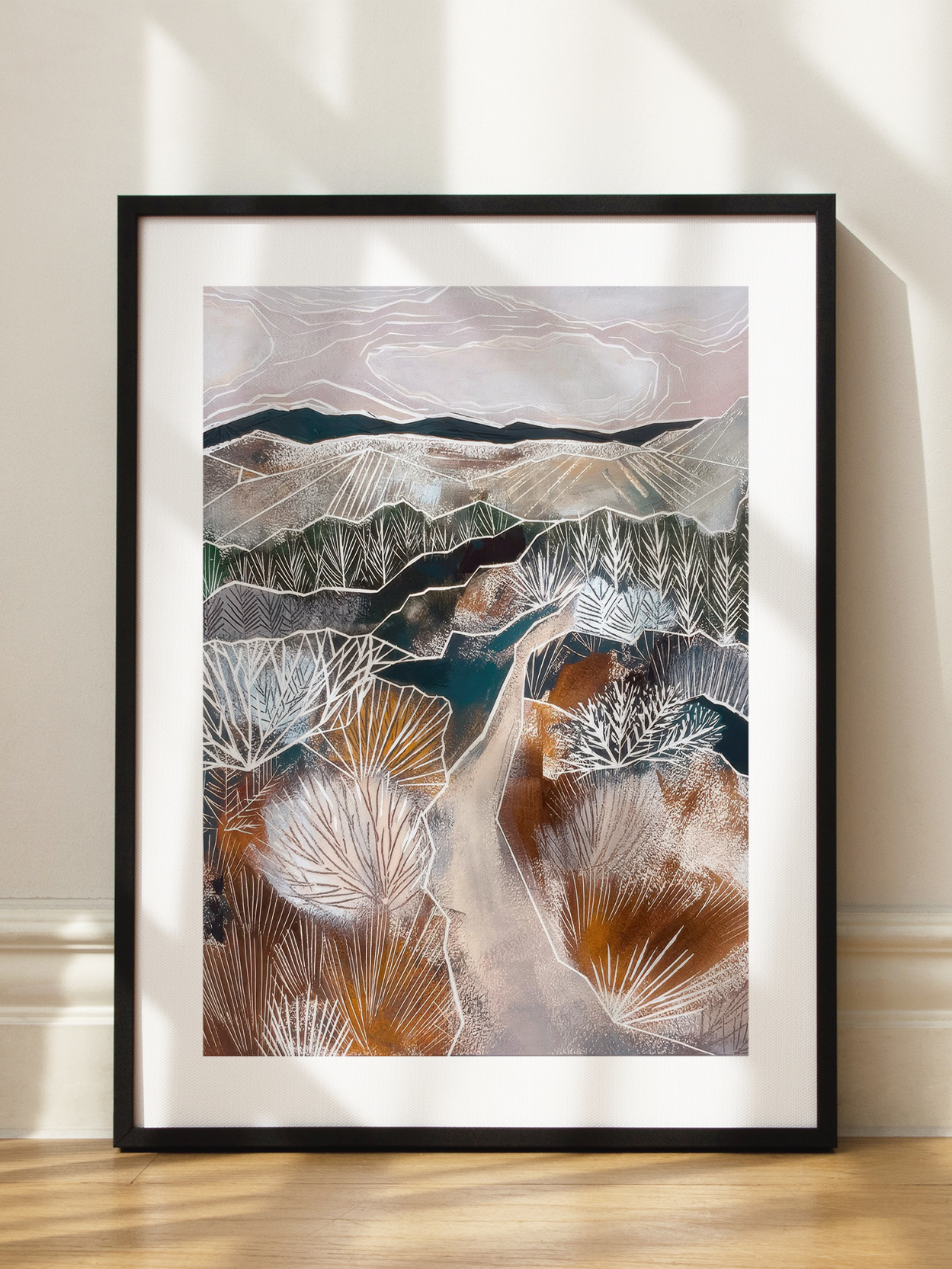 Abstract Botanical Landscape