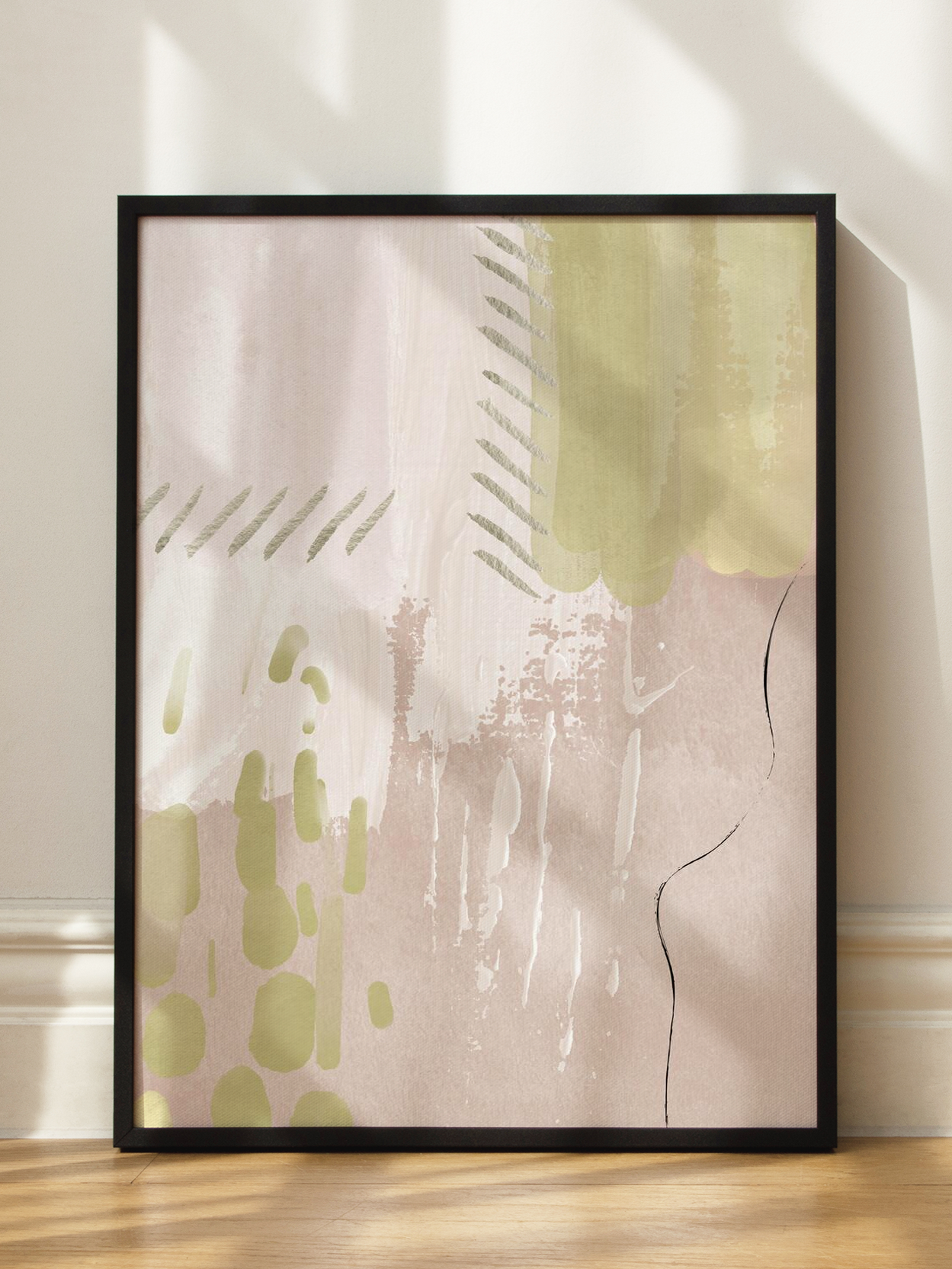 Abstract Brush Strokes