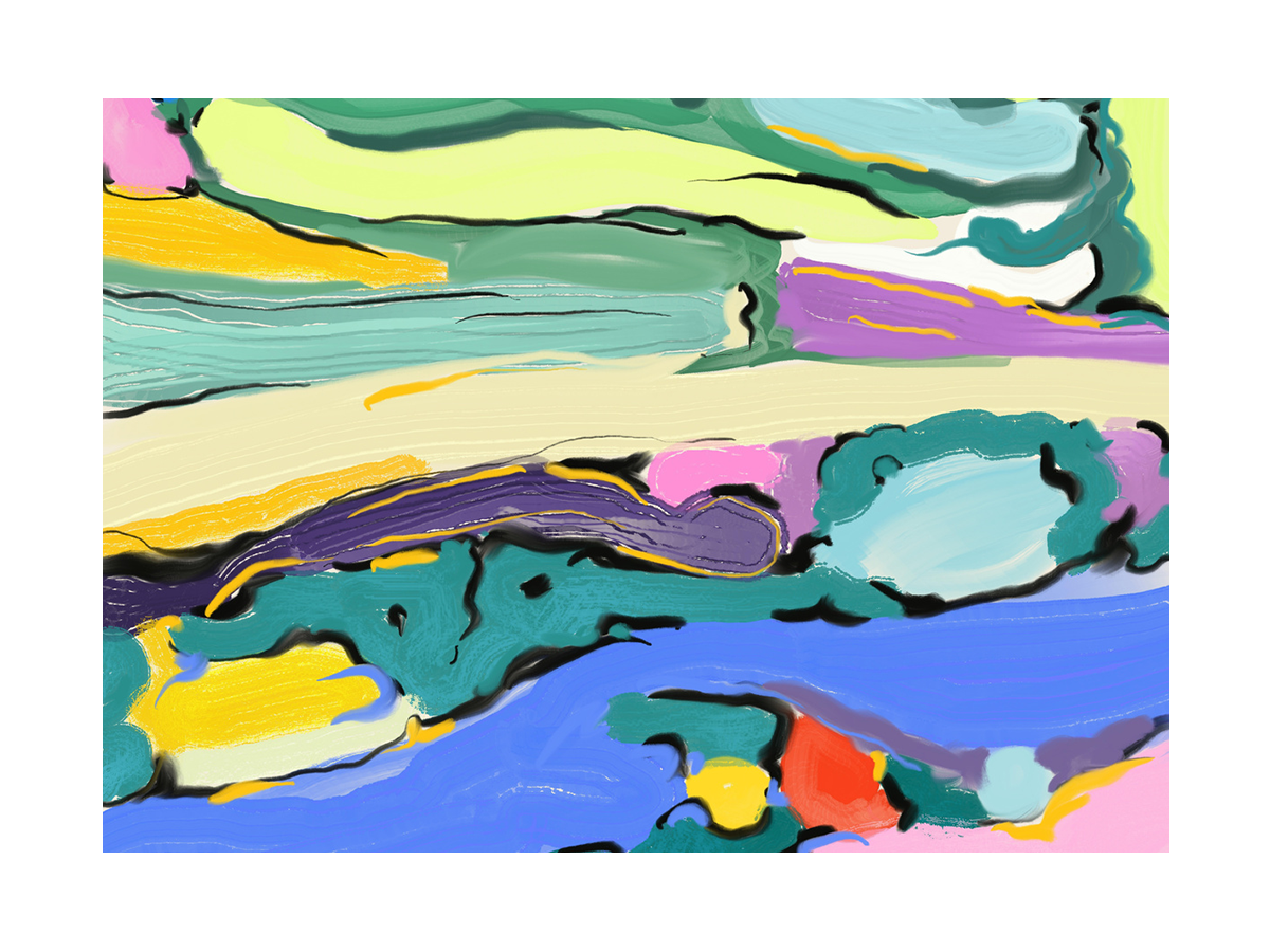 Abstract Colorful Painting No3