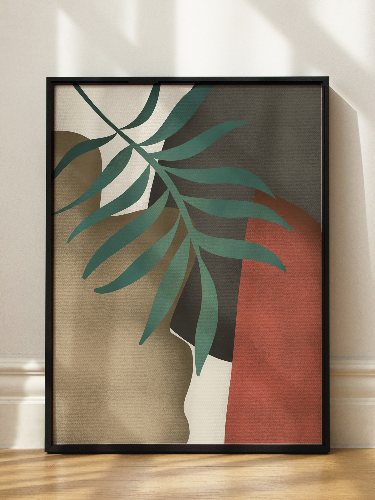 Abstract Earthy Tones No2