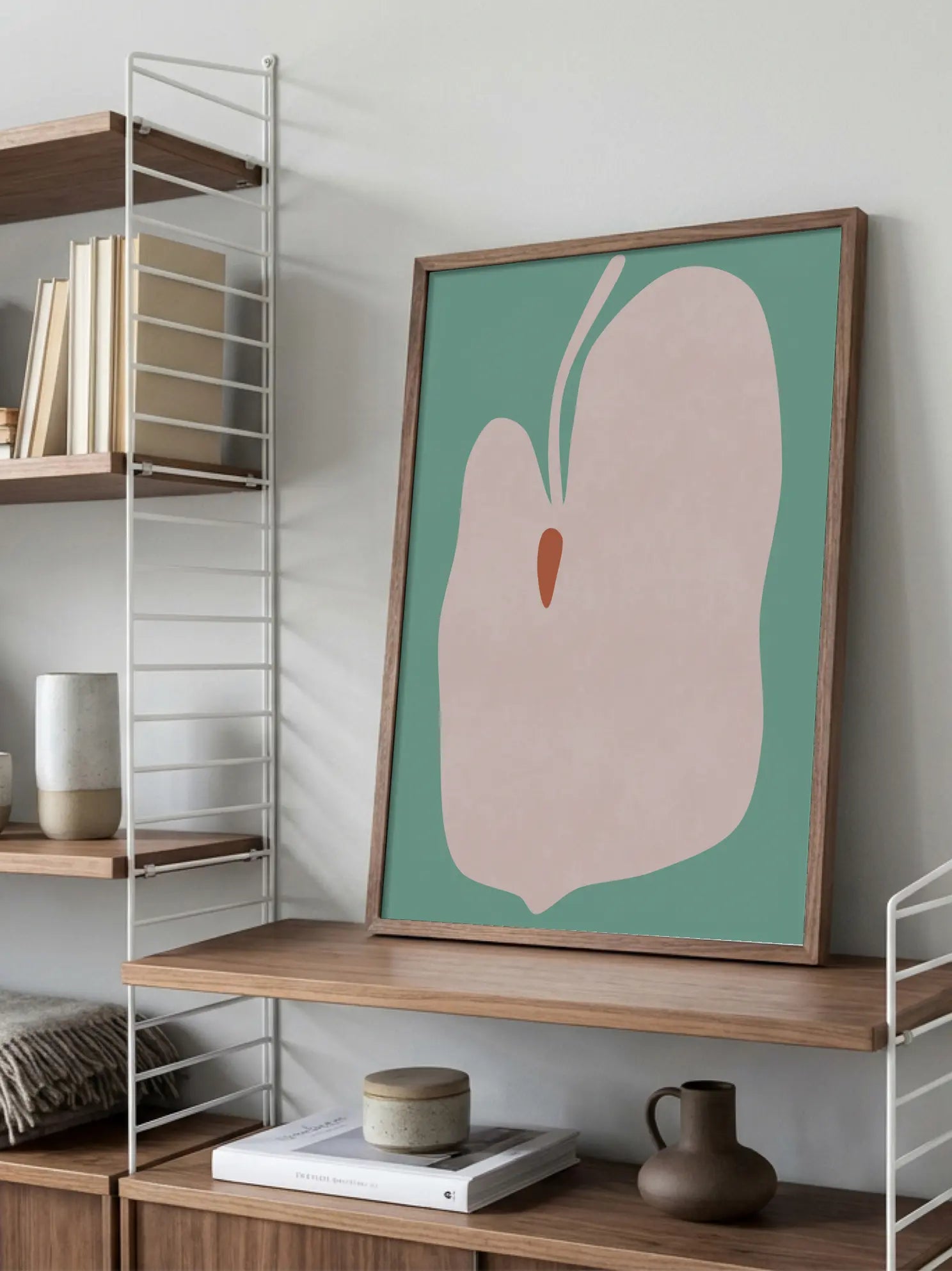 Abstract Flower Shape 3 Poster
