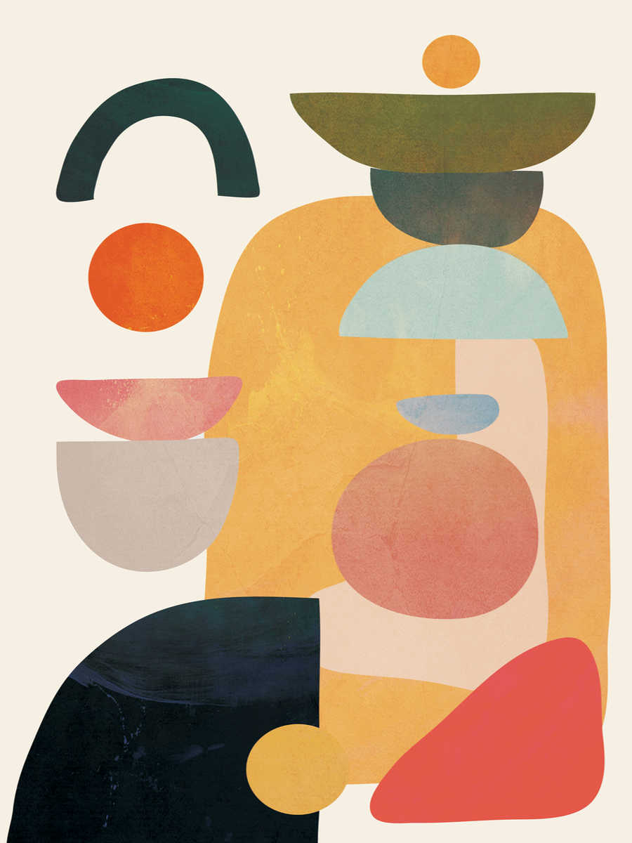 Abstract Harmony Poster
