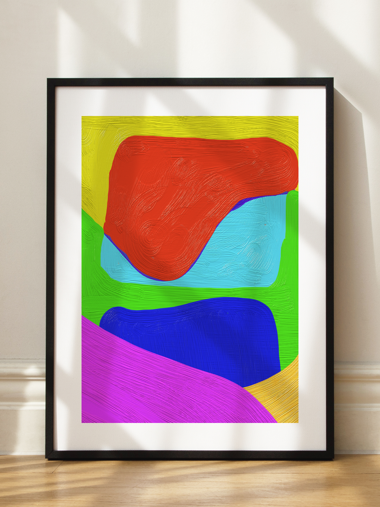 Abstract Mix of Colors