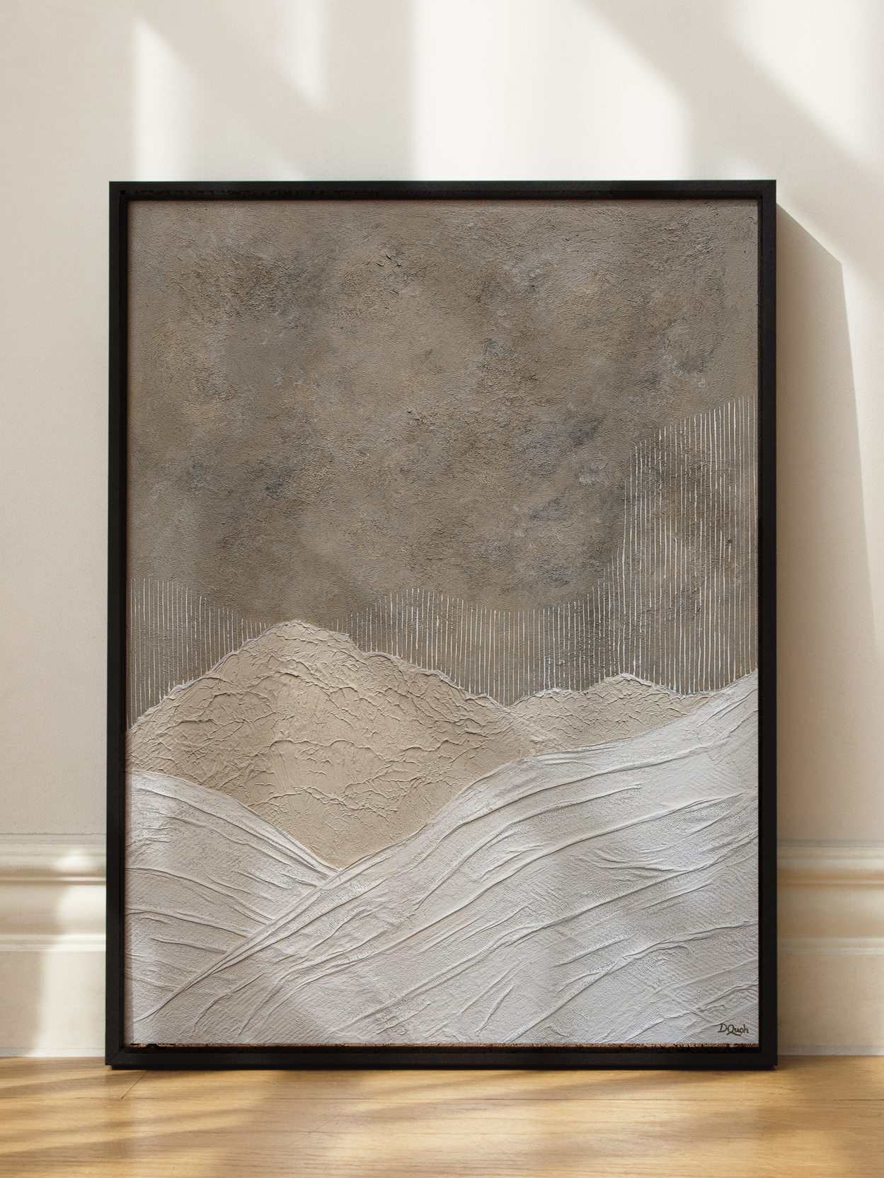 Abstract Mountain Landscape