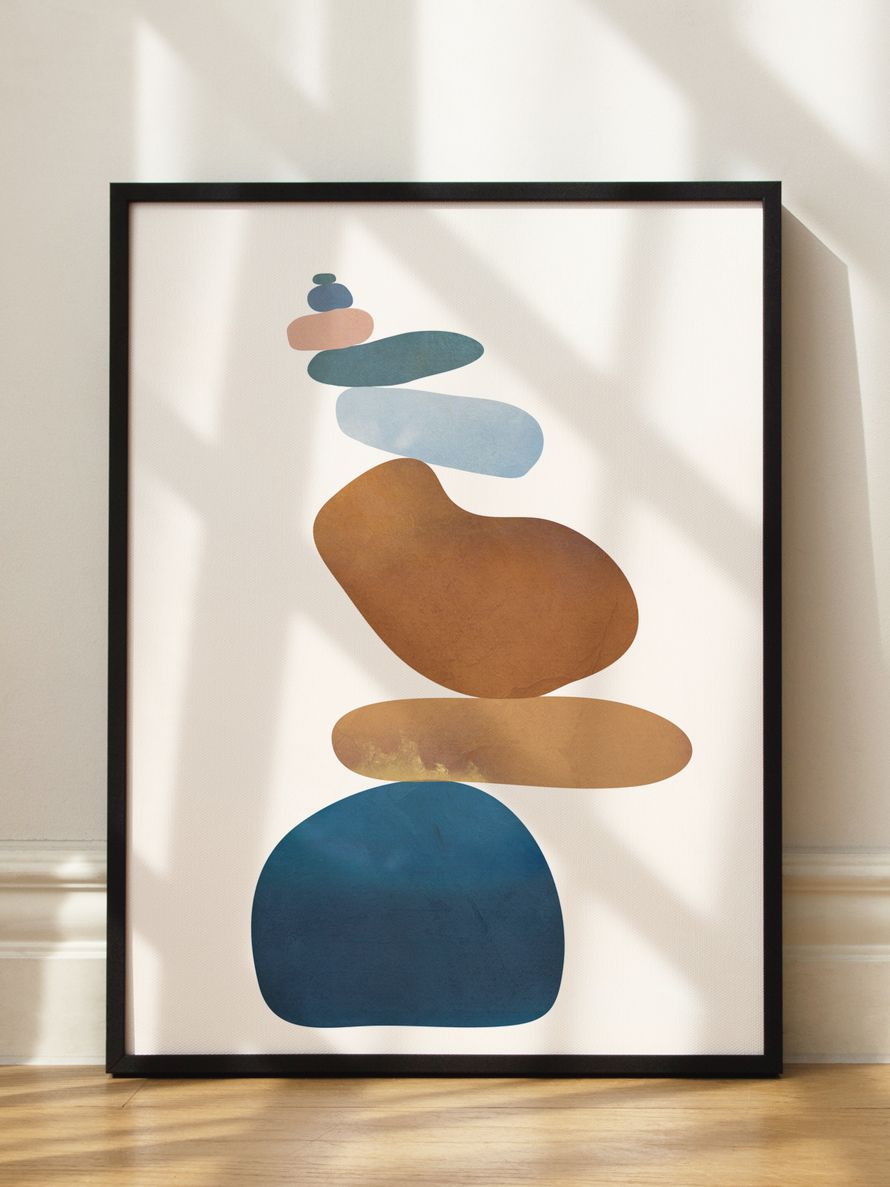 Abstract Stones Poster