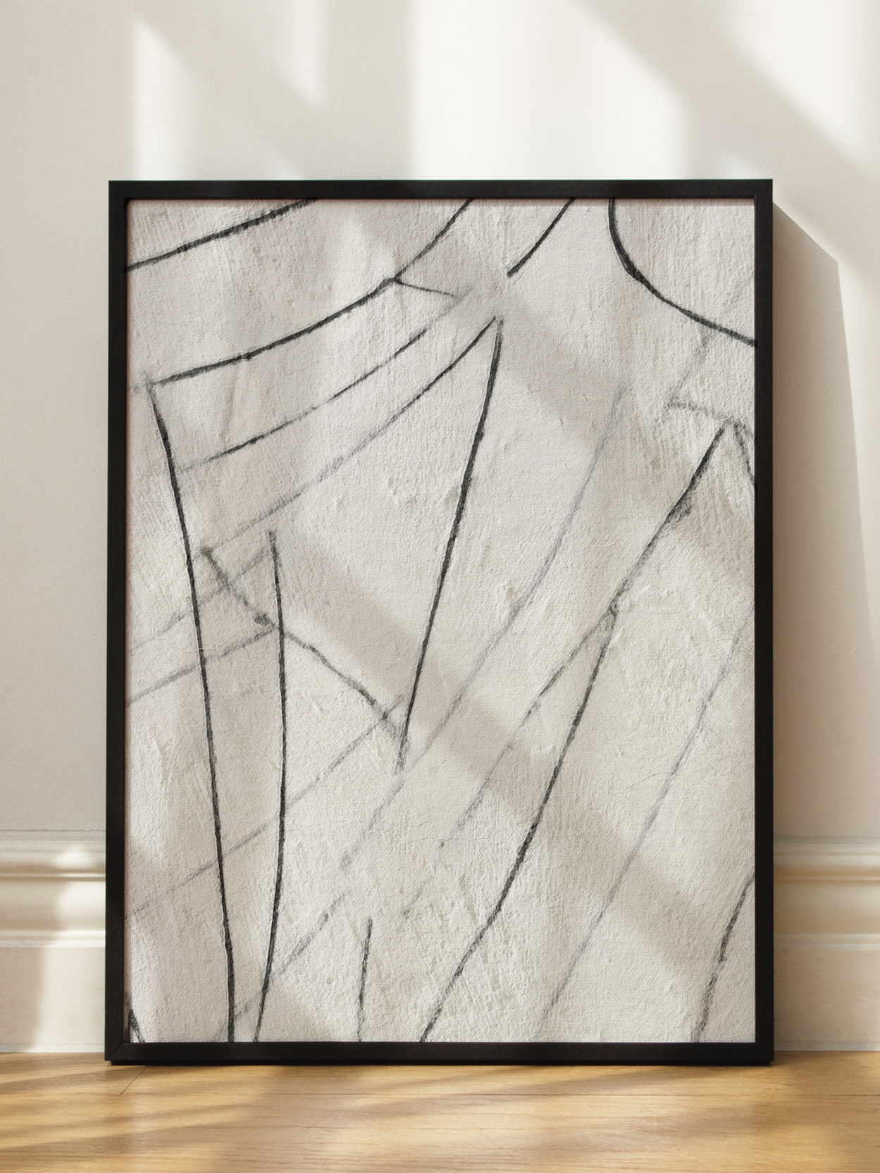 Abstract Textured Pattern Poster