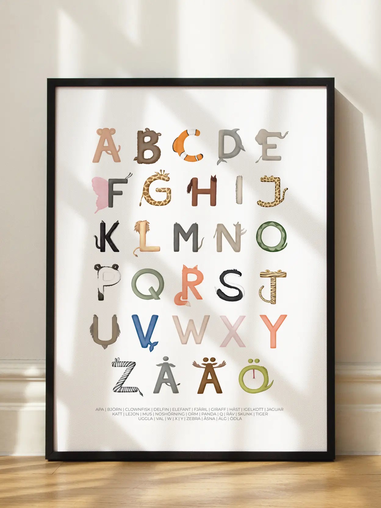 Alphabet No2 Poster