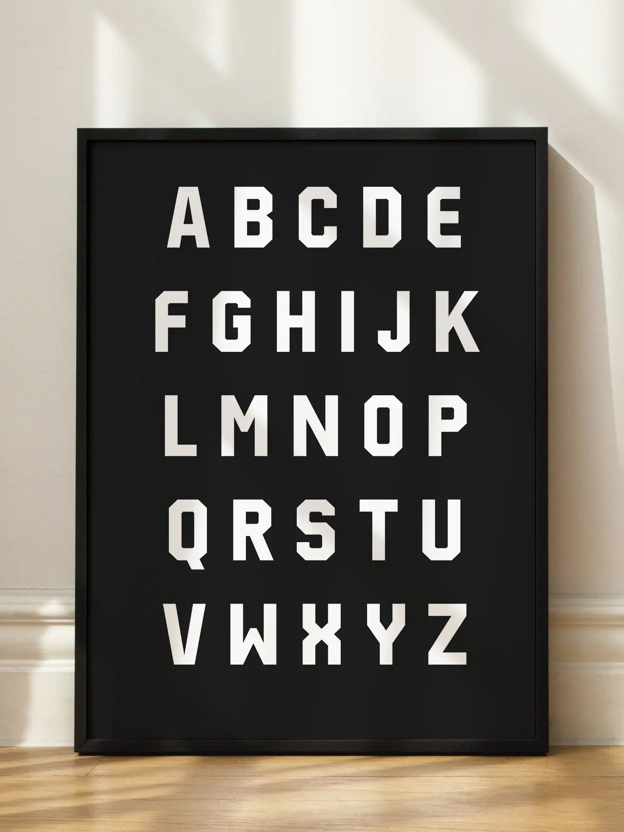 Alphabet Typography No2