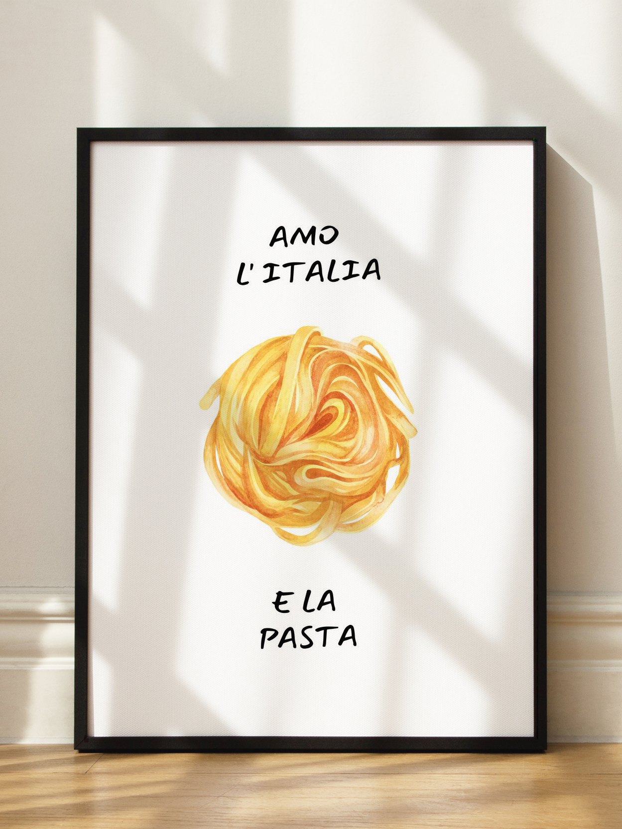 Amo L'Italia e La Pasta