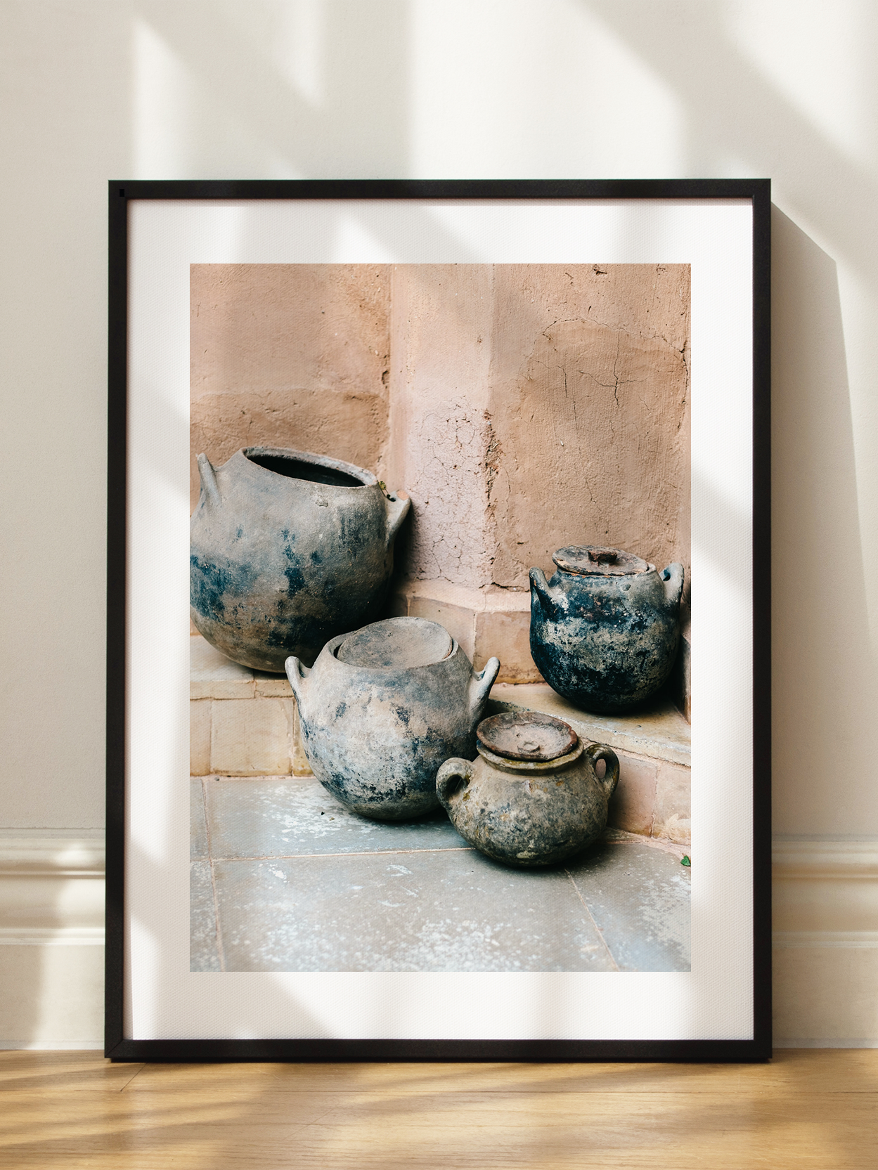 Antique Clay Pots Poster