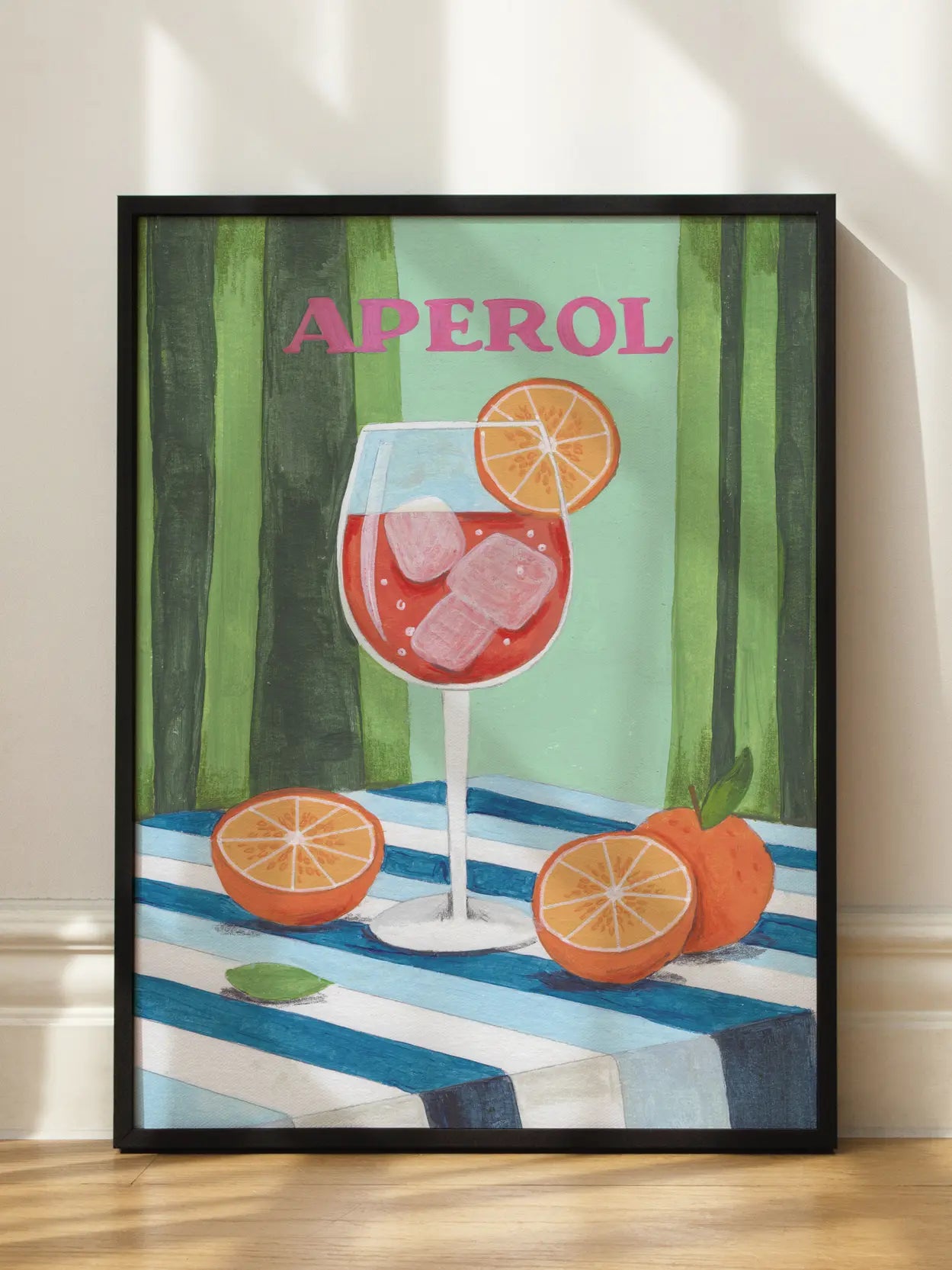 Aperol Cocktail Poster