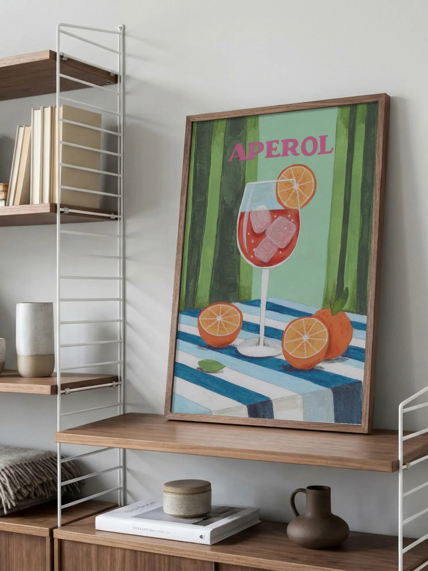 Aperol Cocktail Poster