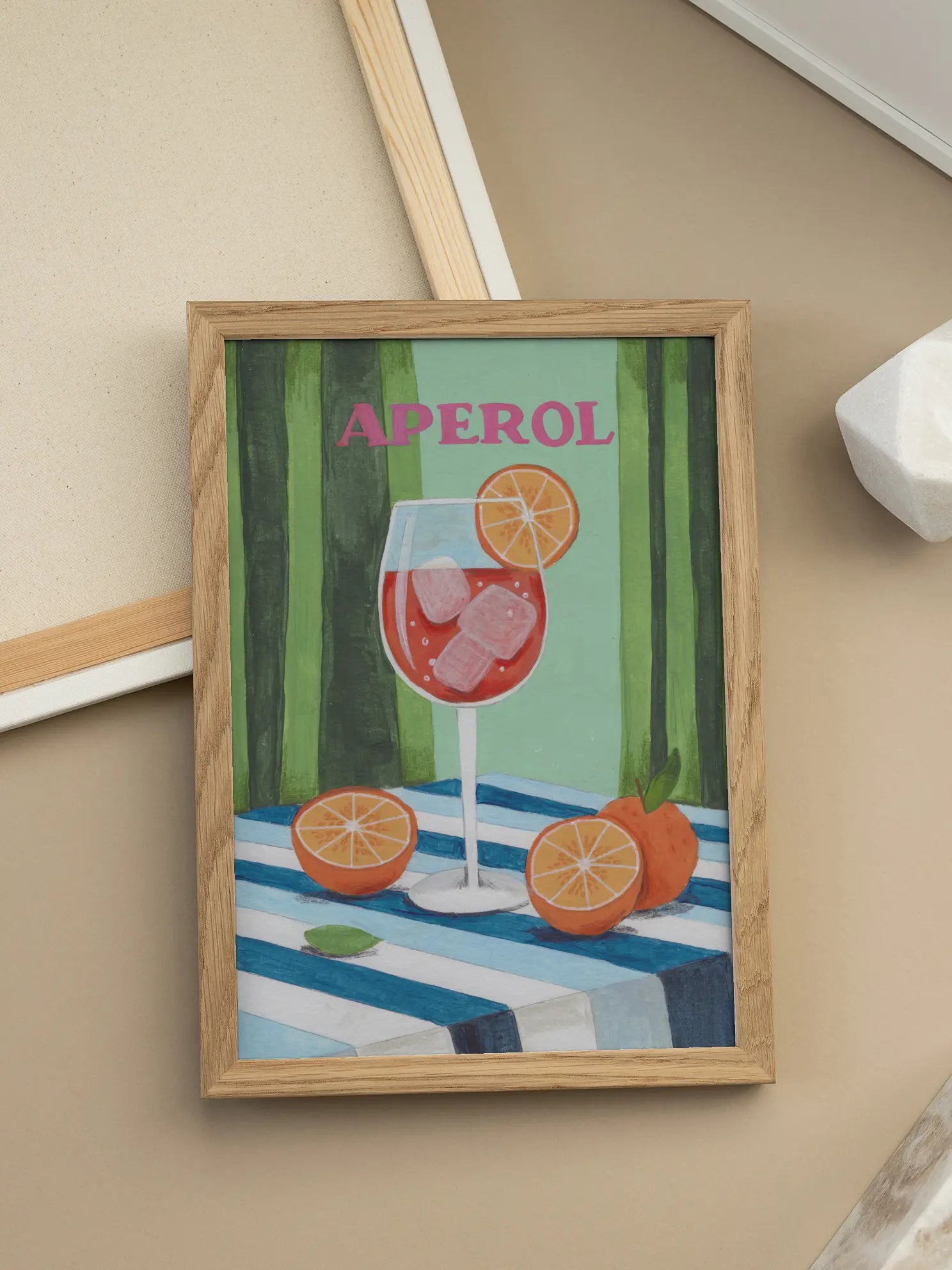 Aperol Cocktail Poster