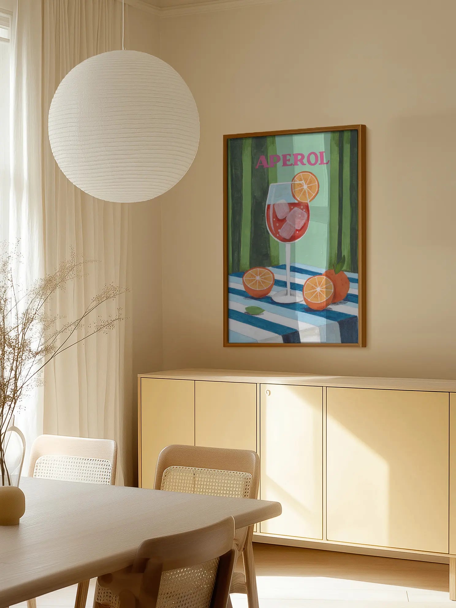 Aperol Cocktail Poster