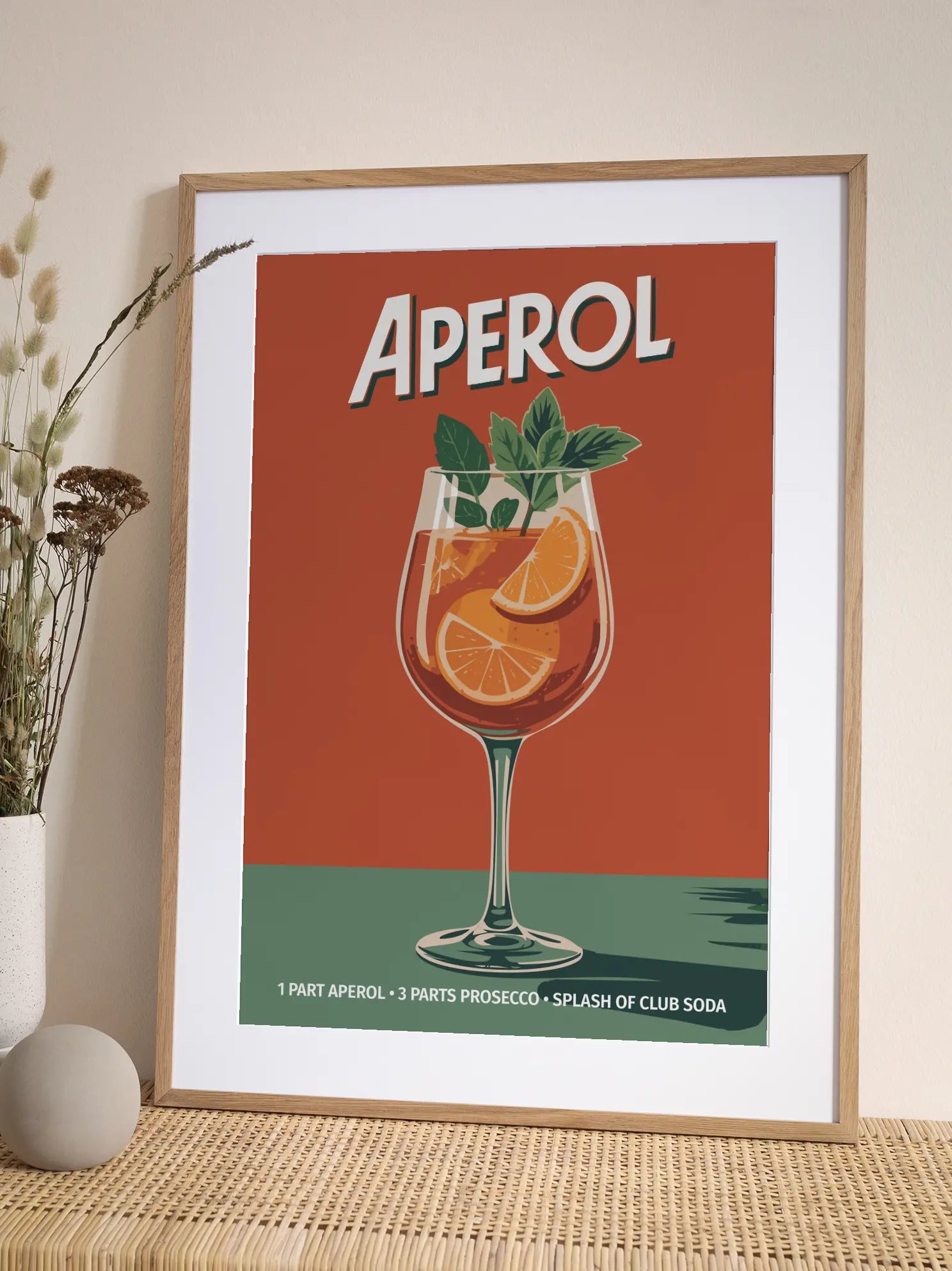 Aperol Cocktail No2 Poster