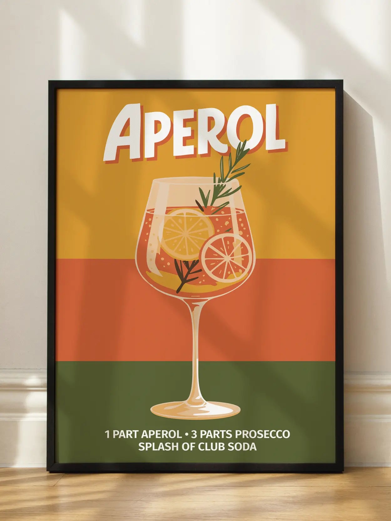 Aperol Cocktail No3 Poster