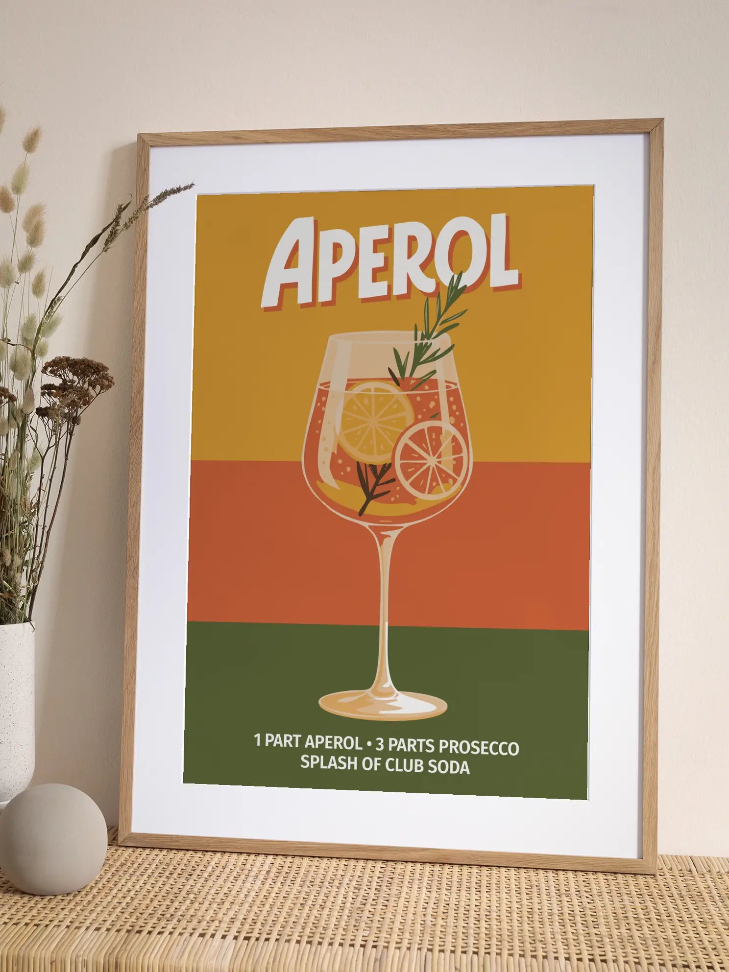 Aperol Cocktail No3 Poster