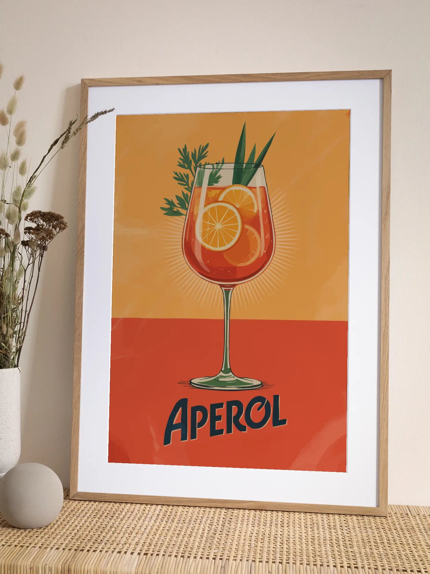 Aperol Cocktail No4 Poster