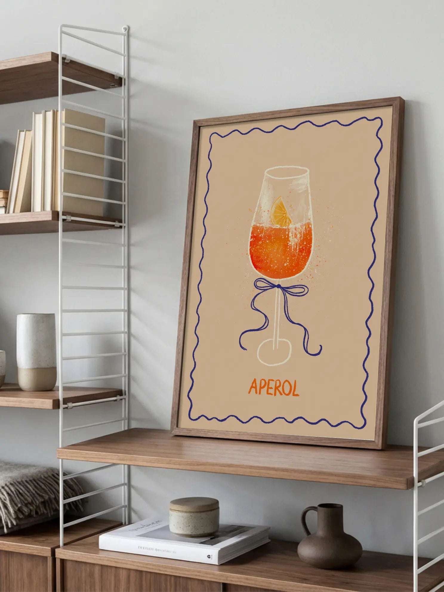 Aperol Elegant Poster
