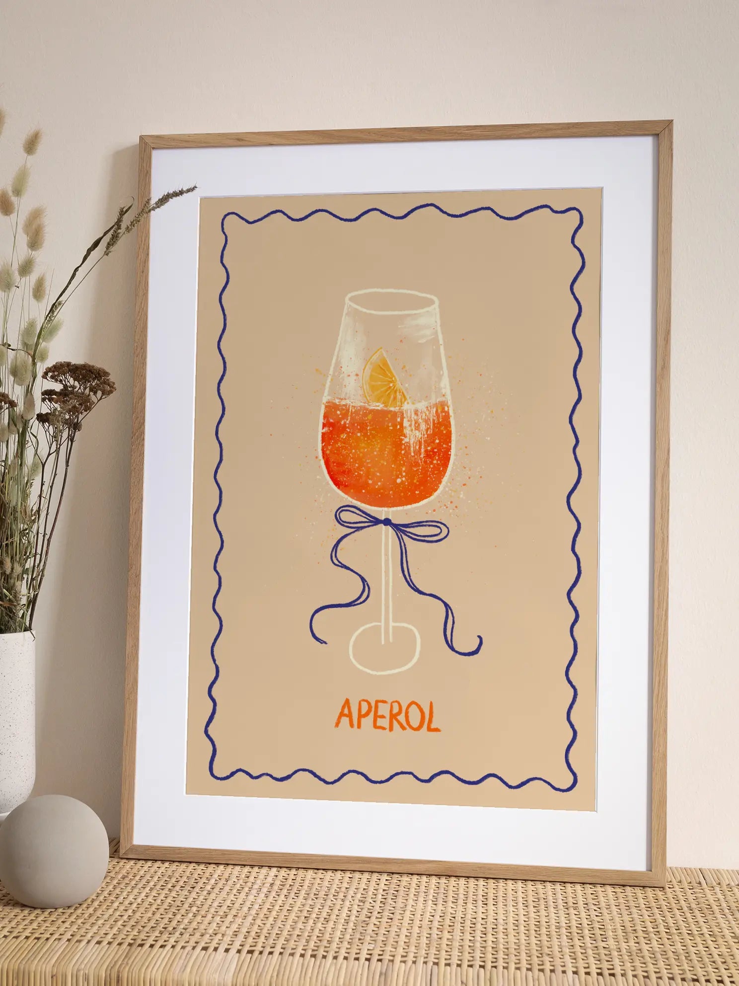 Aperol Elegant Poster