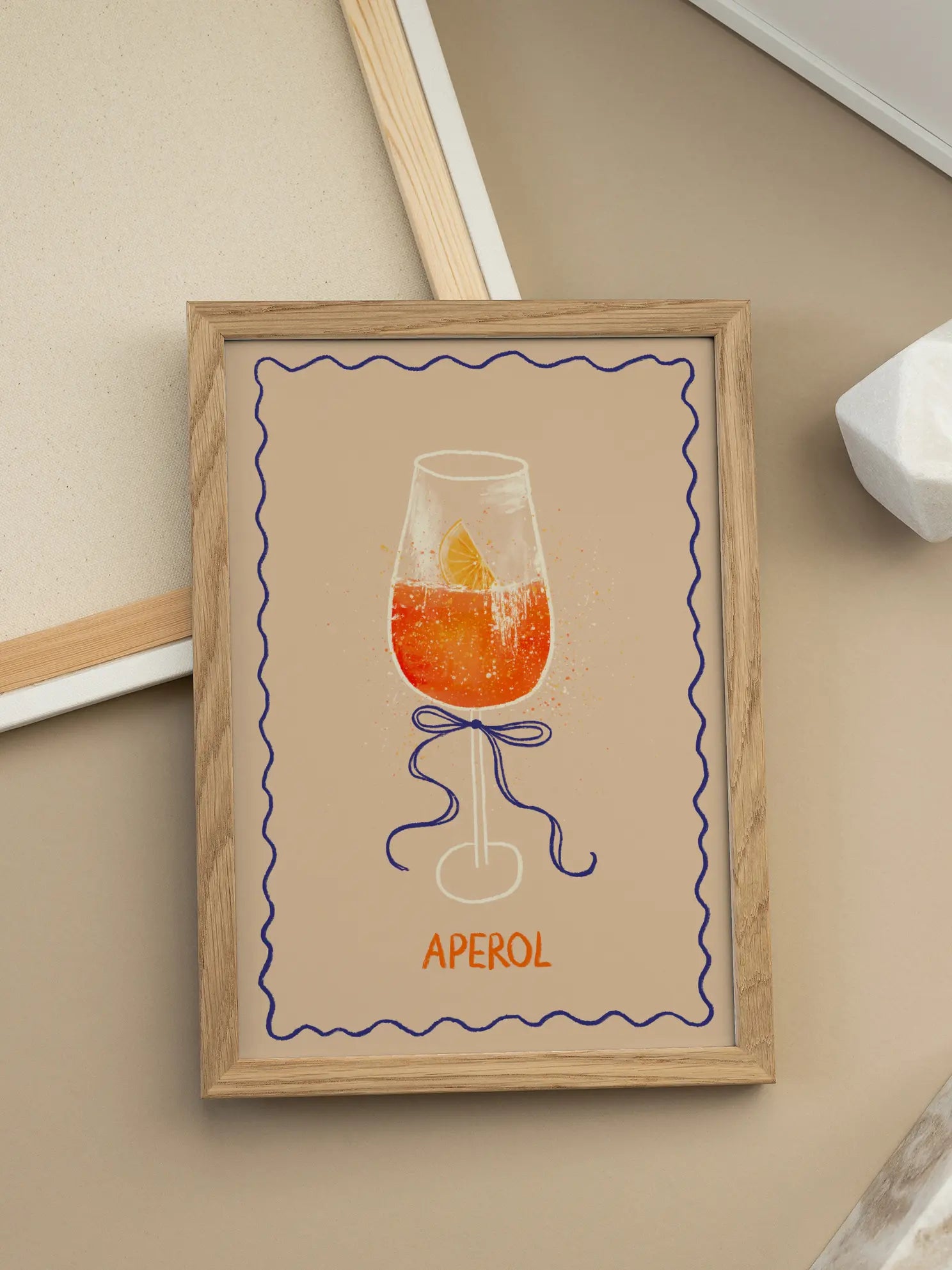 Aperol Elegant Poster