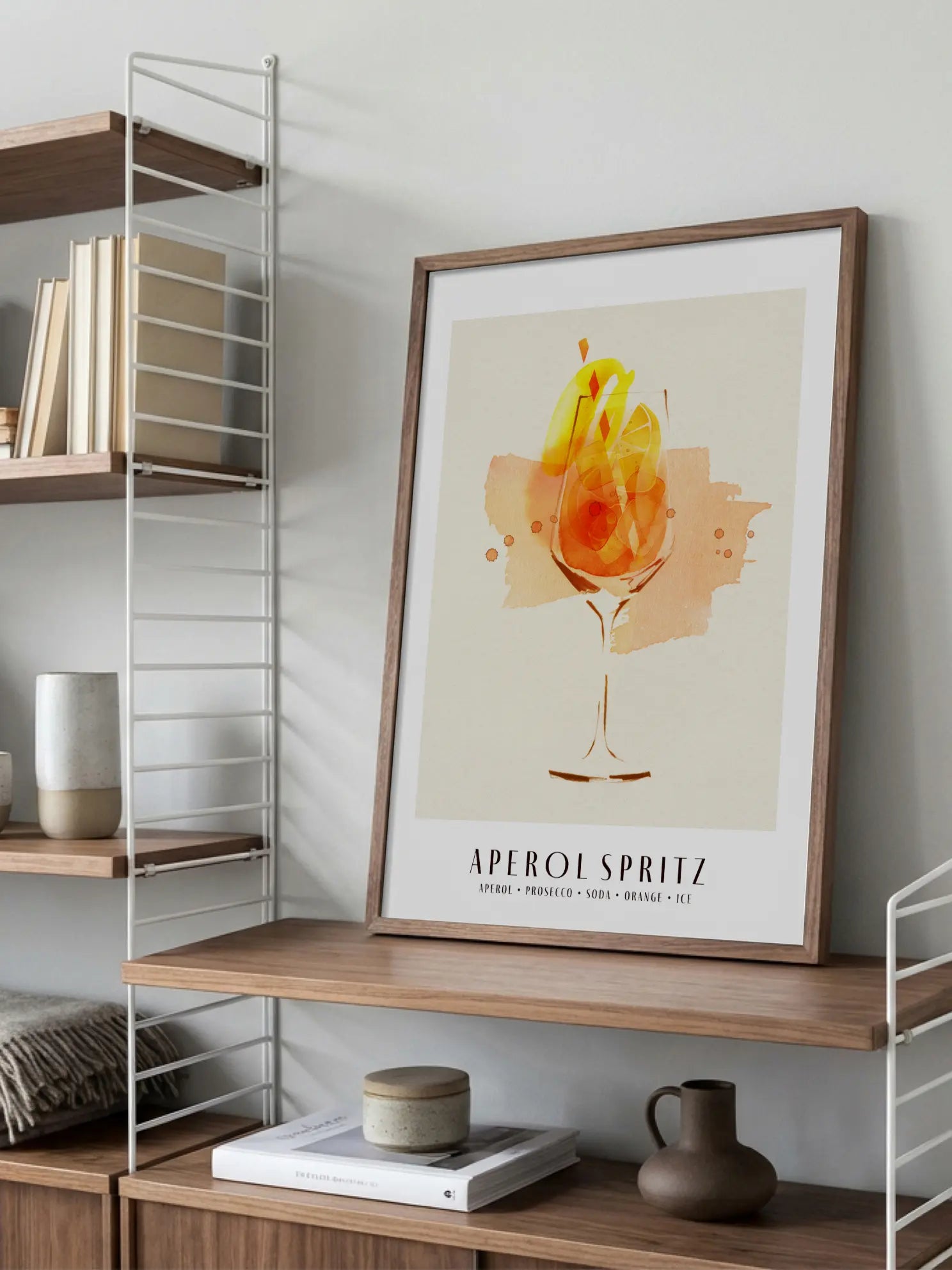 Aperol Spritz Graphic Poster