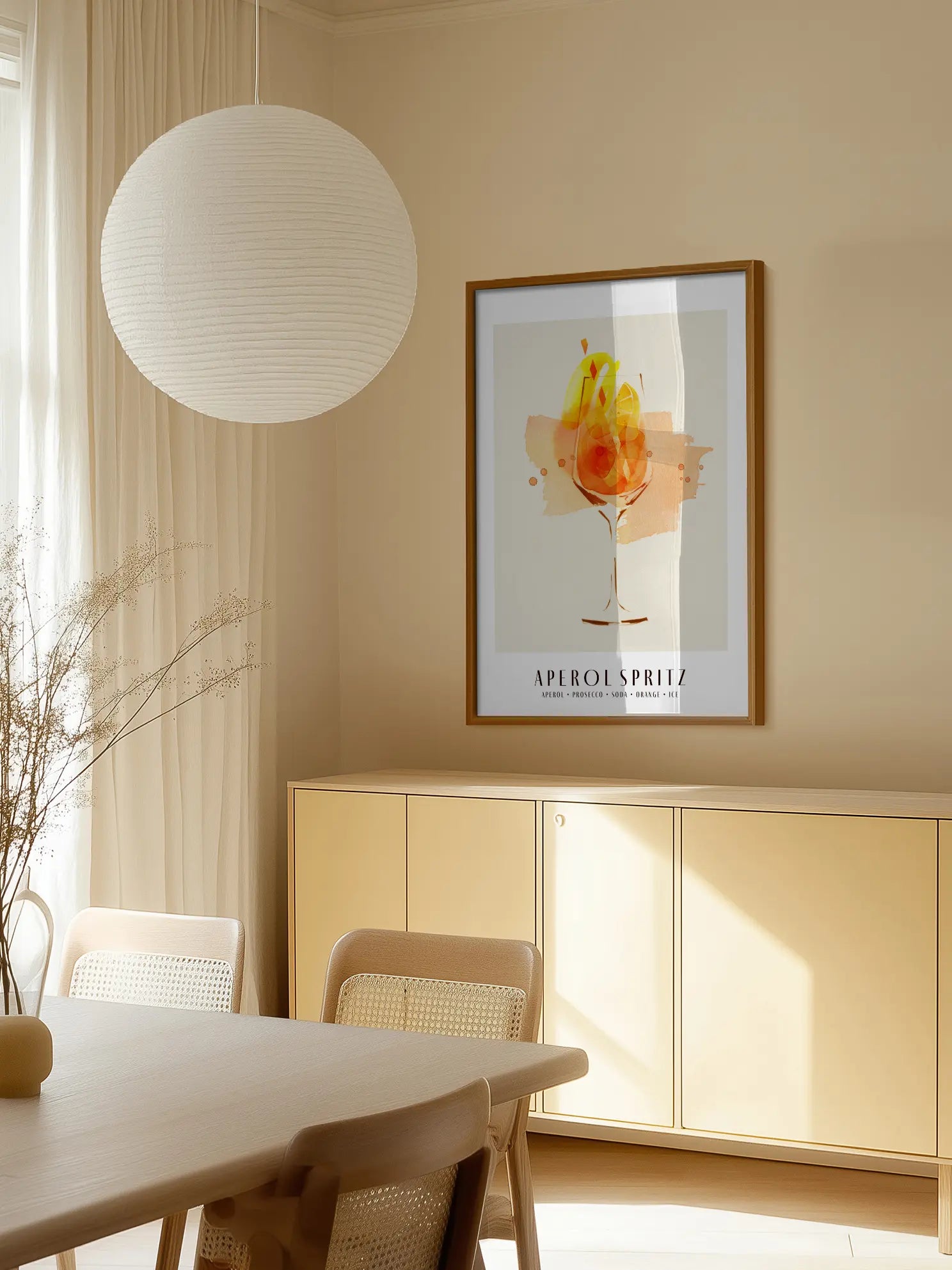 Aperol Spritz Graphic Poster