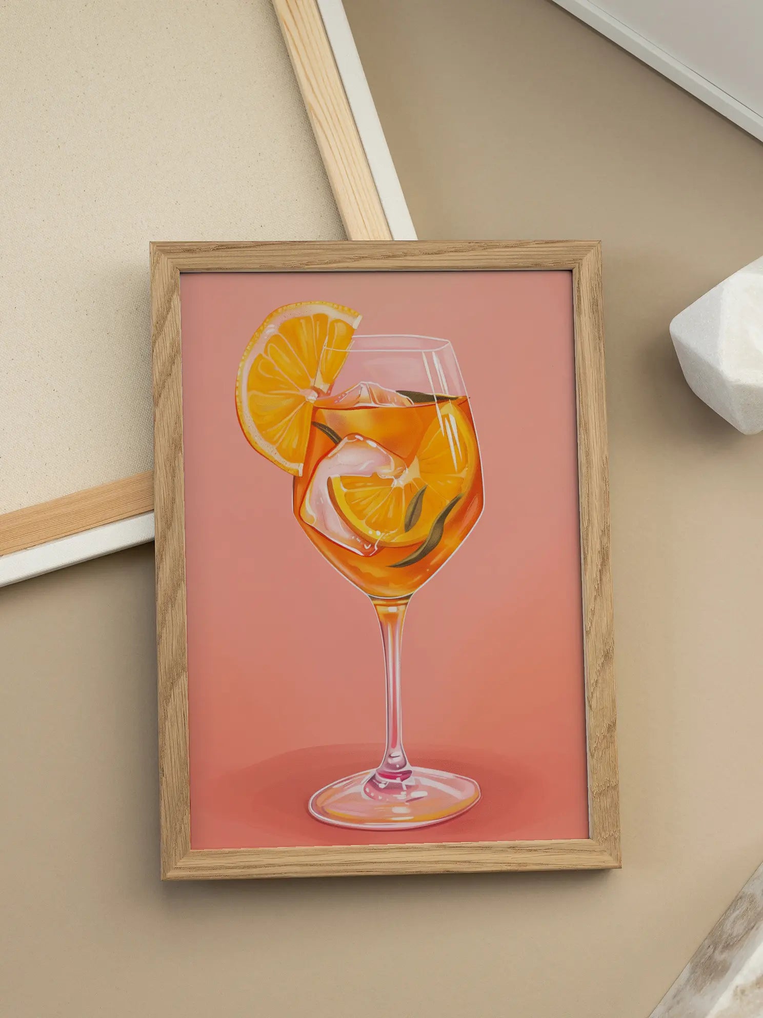 Aperol Spritz Jolly and Dash Poster