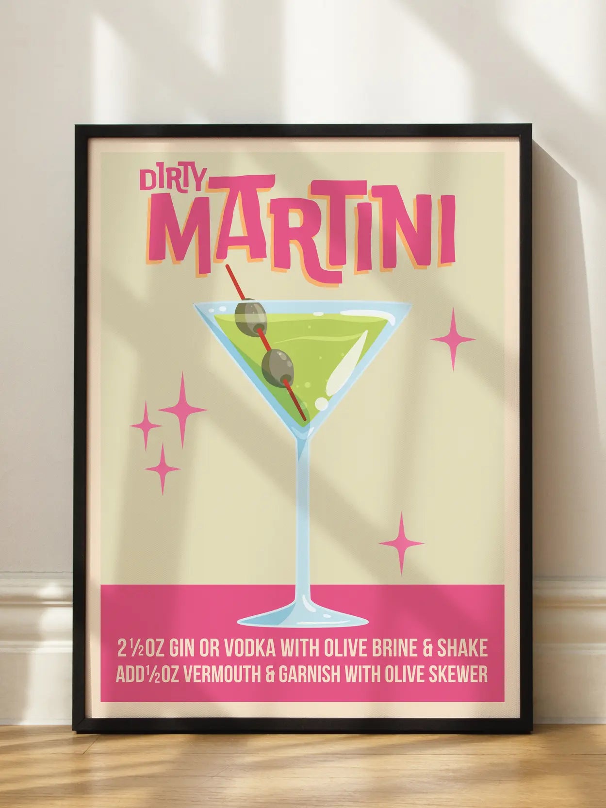 Art of Dirty Martini