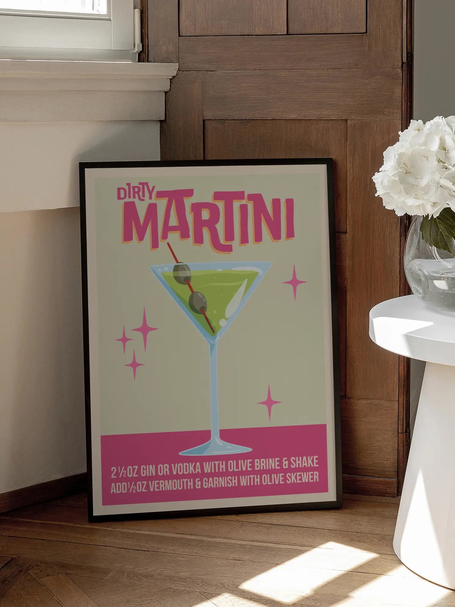 Art of Dirty Martini Poster