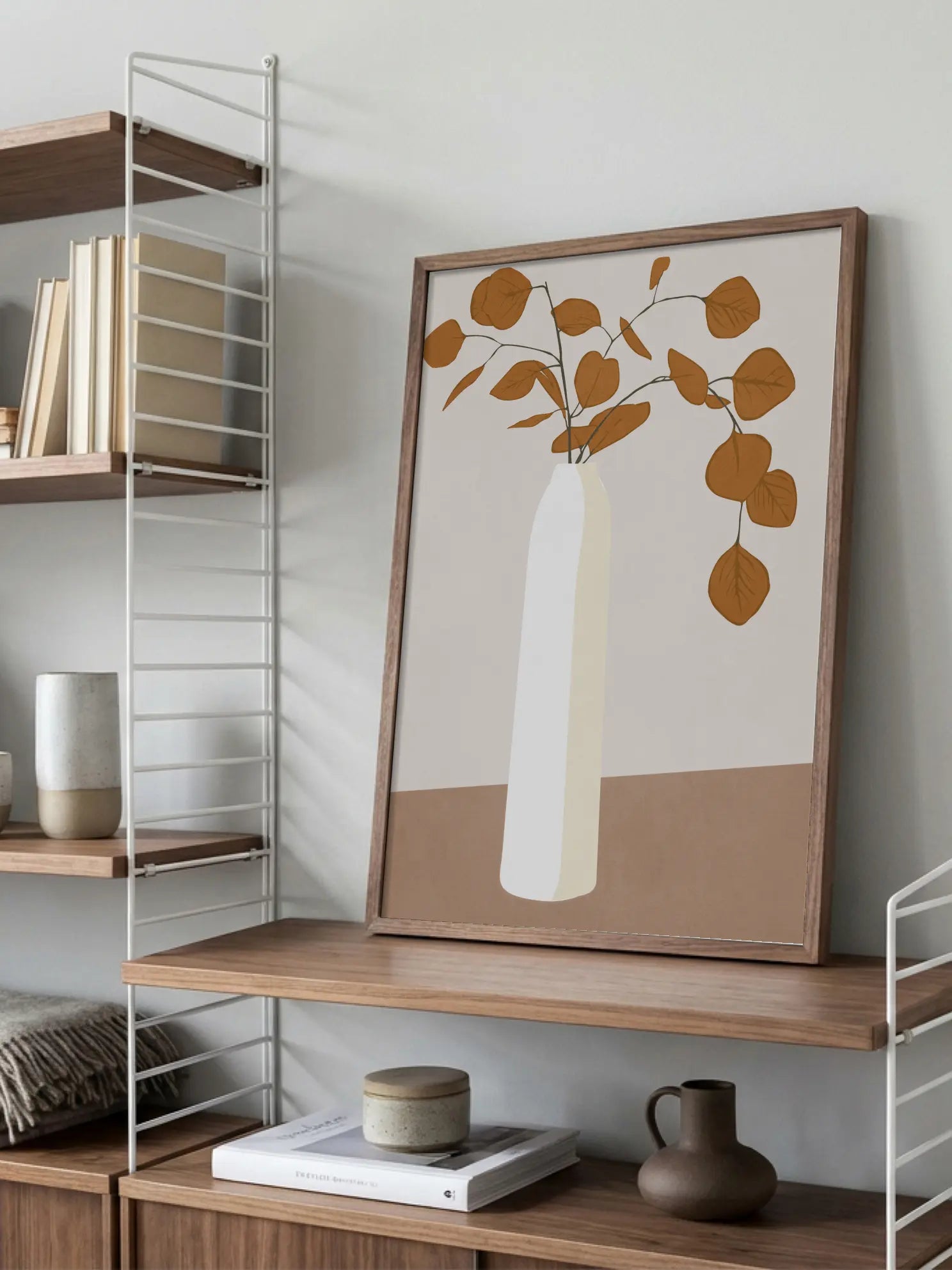 Autumn Vase Poster