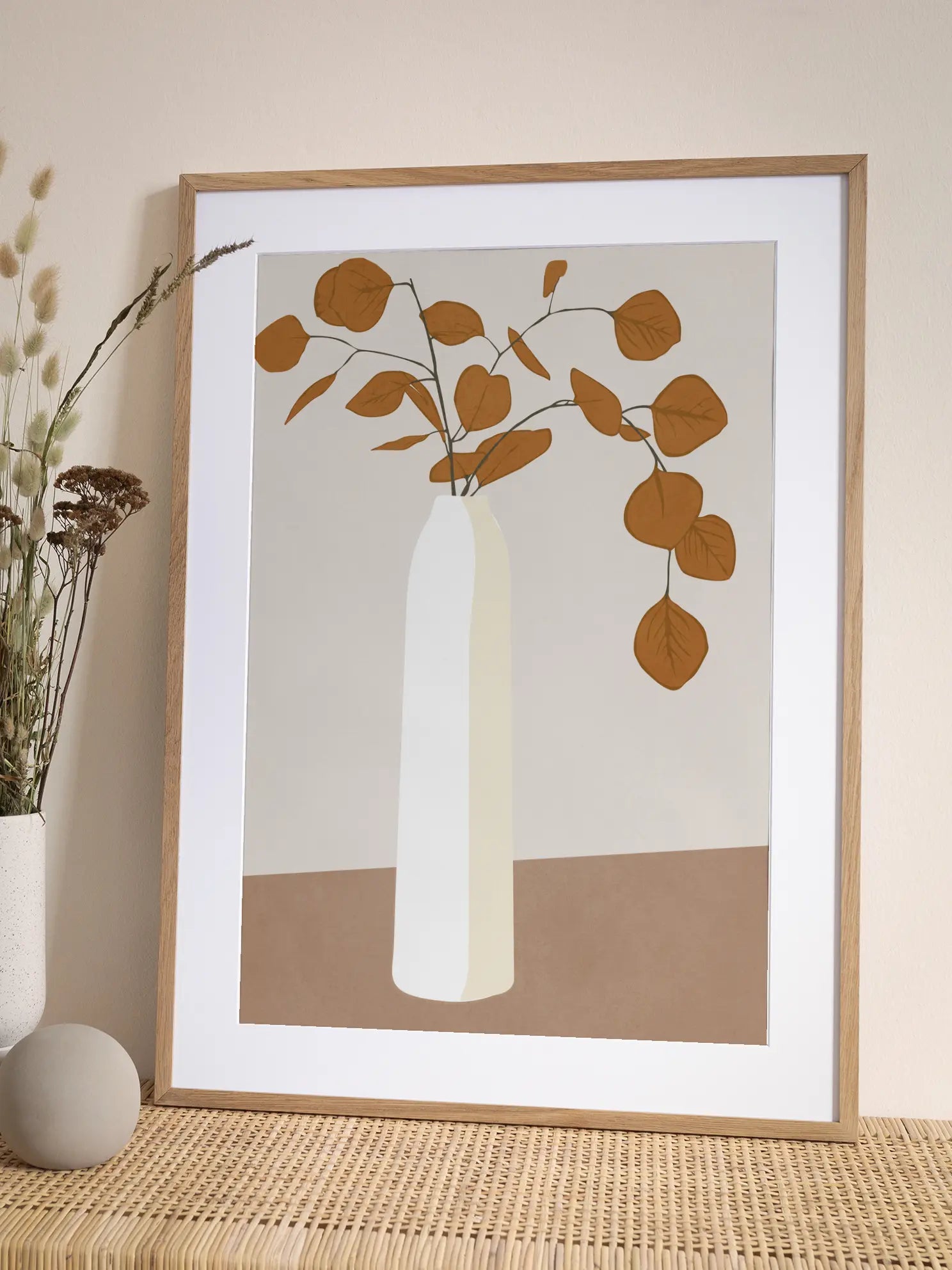 Autumn Vase Poster
