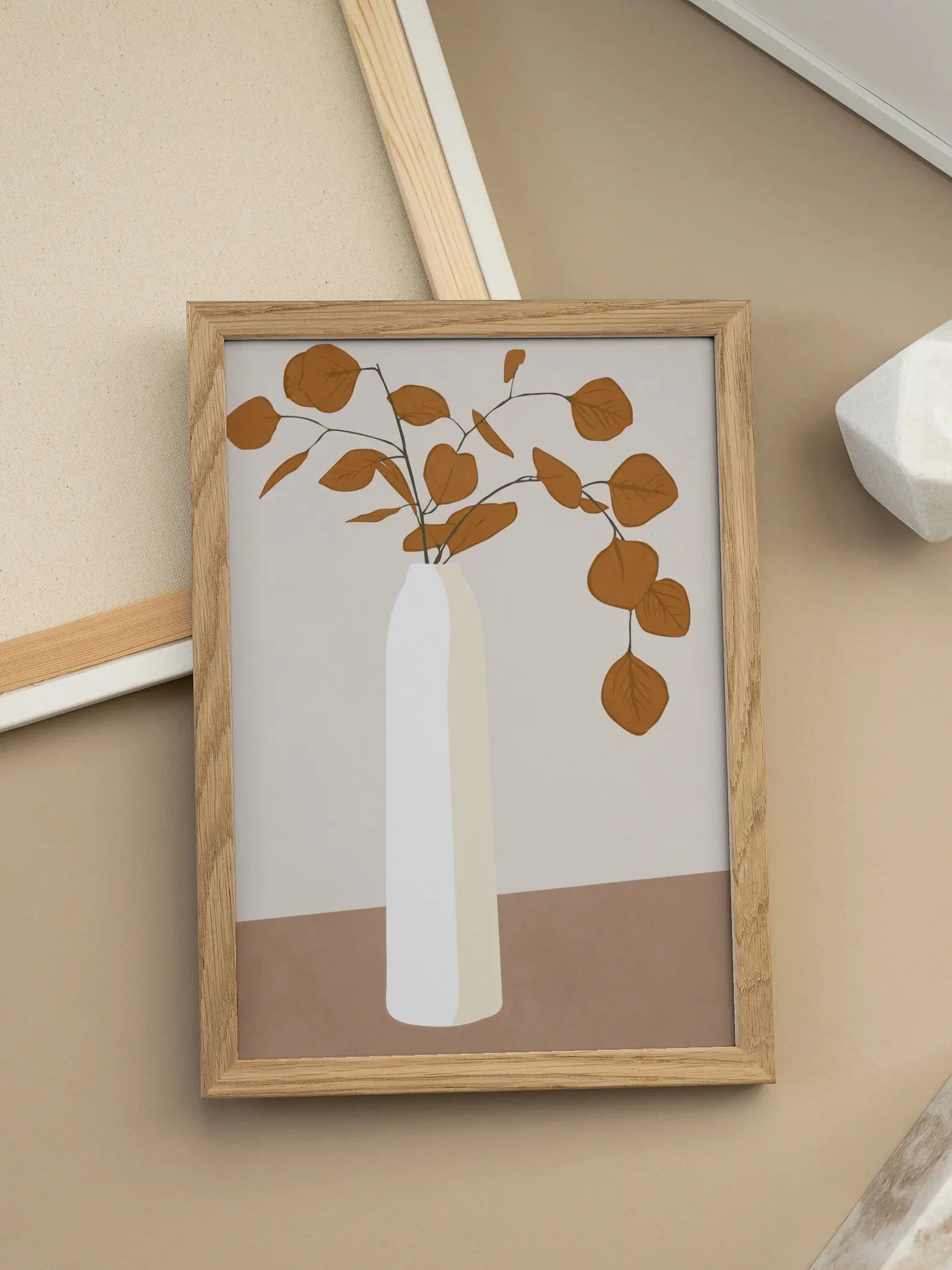 Autumn Vase Poster