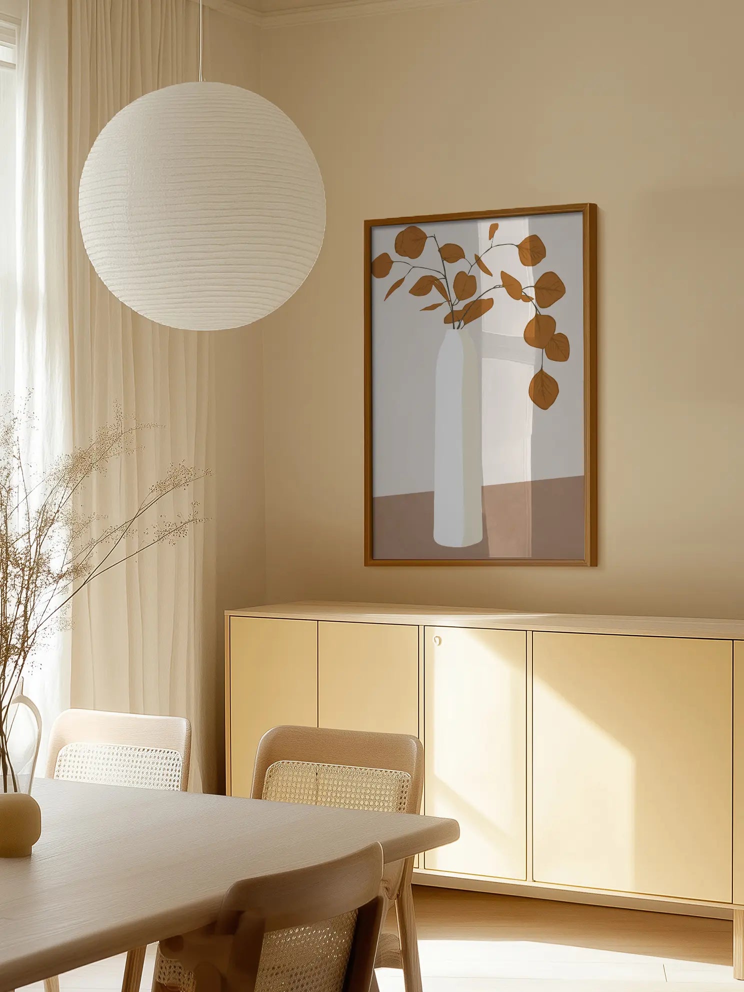Autumn Vase Poster