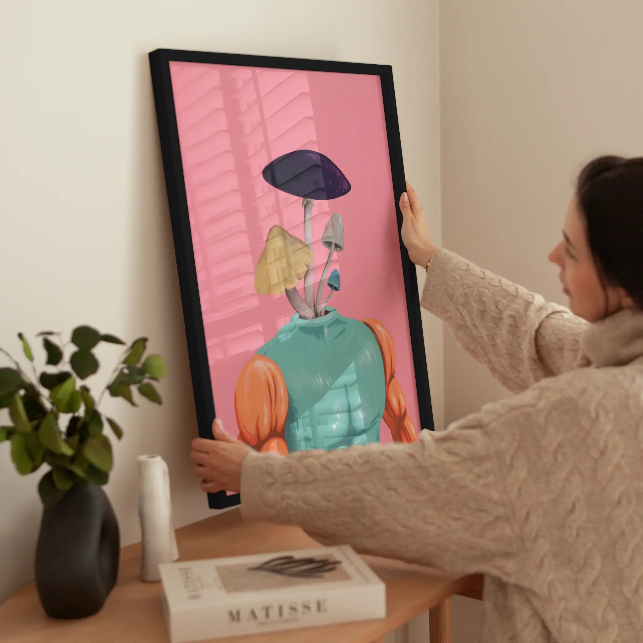 Awakening No1 wird aufgehängt