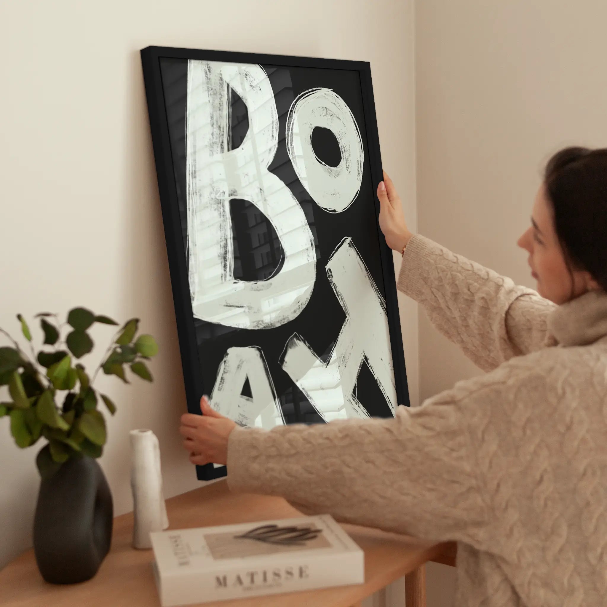 BOAH wird aufgehängt