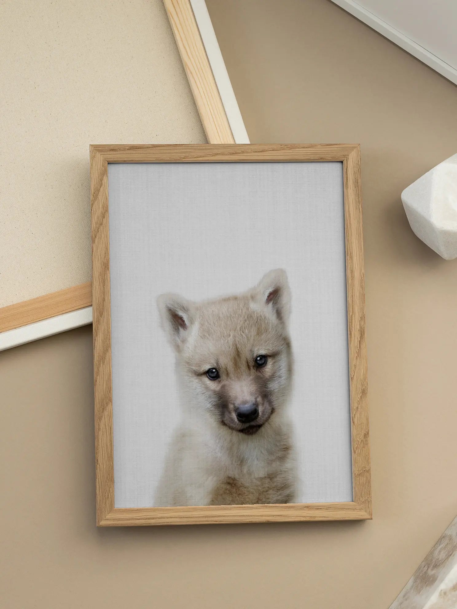 Baby Wolf Poster