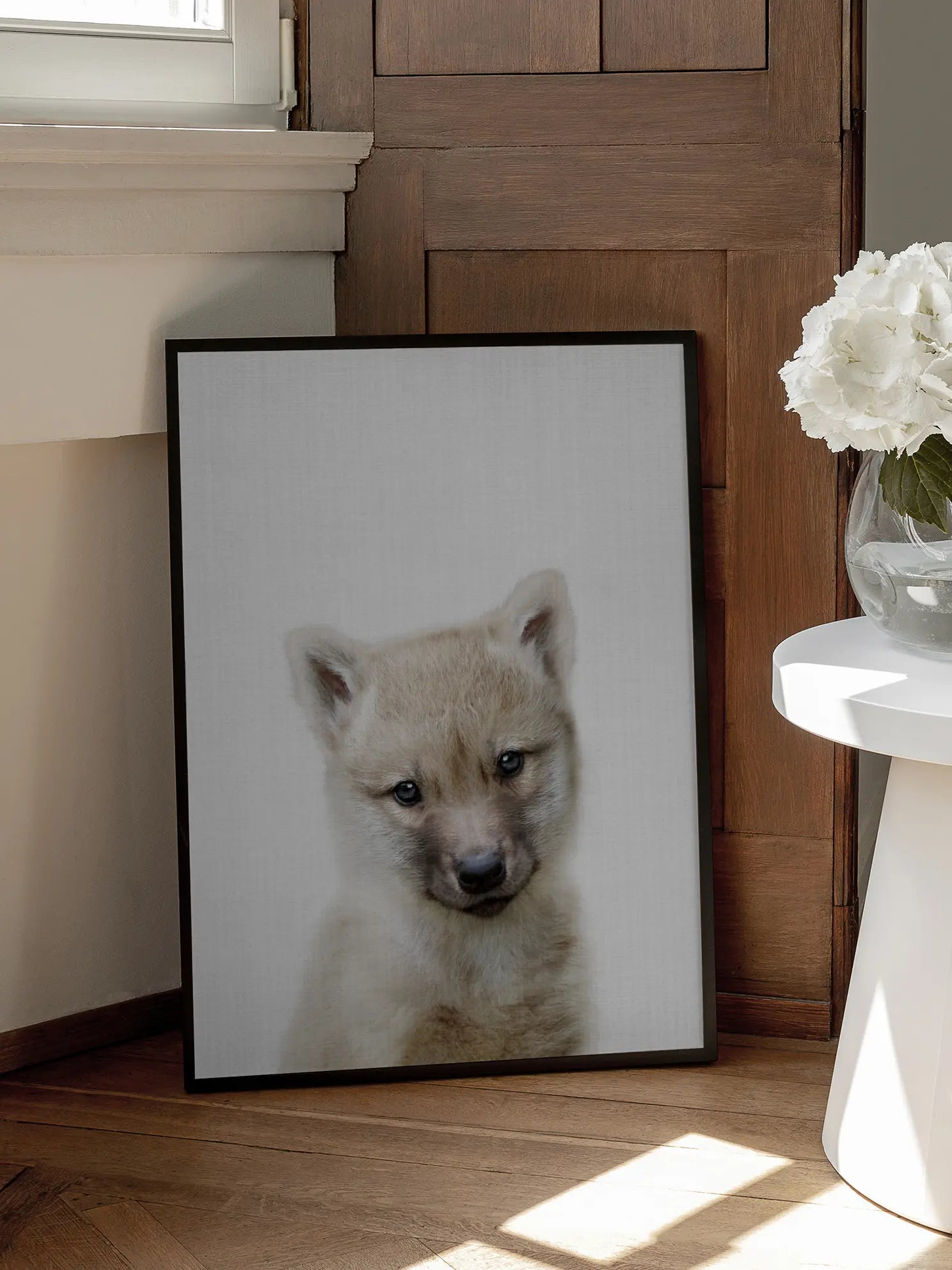 Baby Wolf Poster