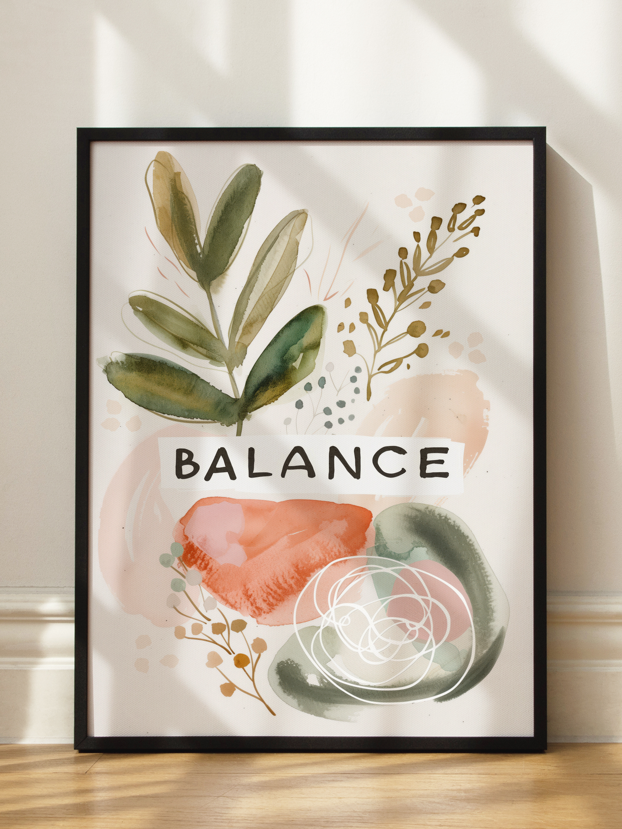 Balance Plants No2 Poster