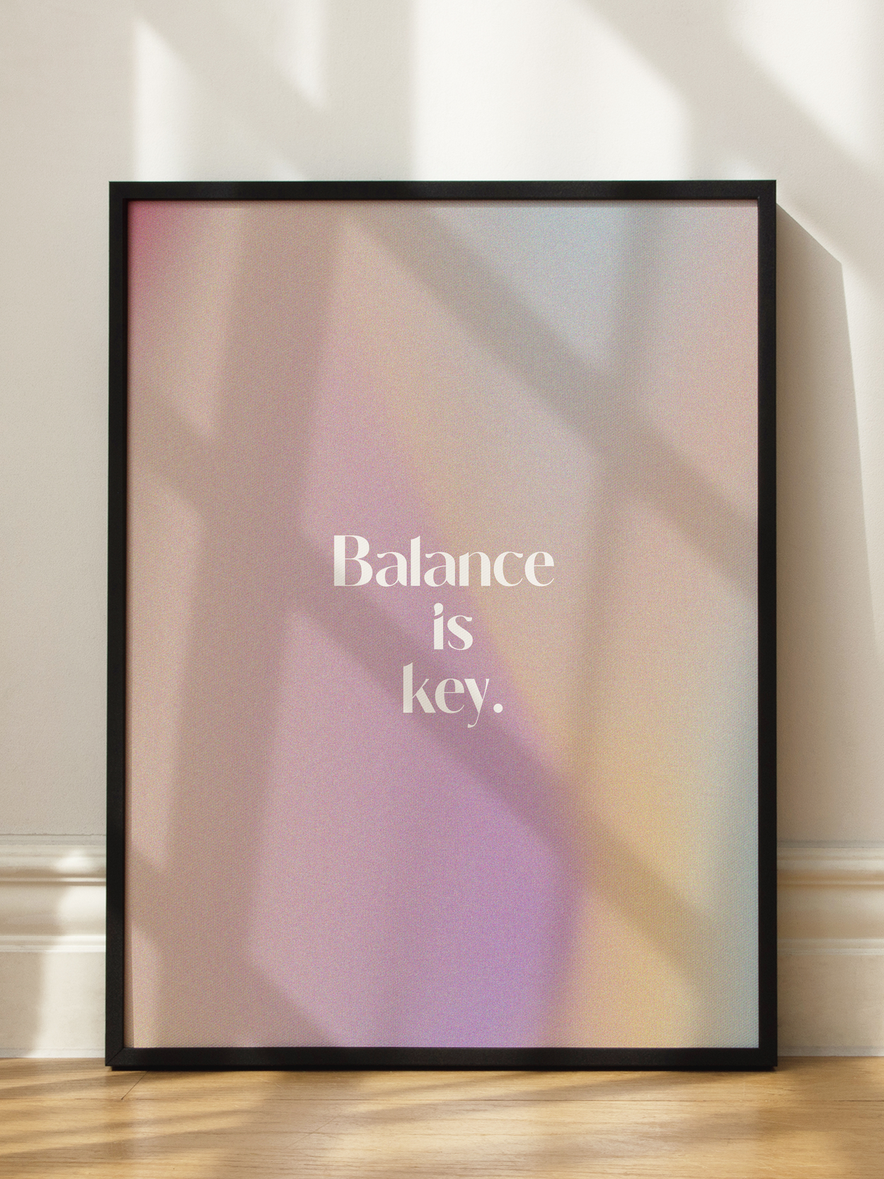 Balance is Key
