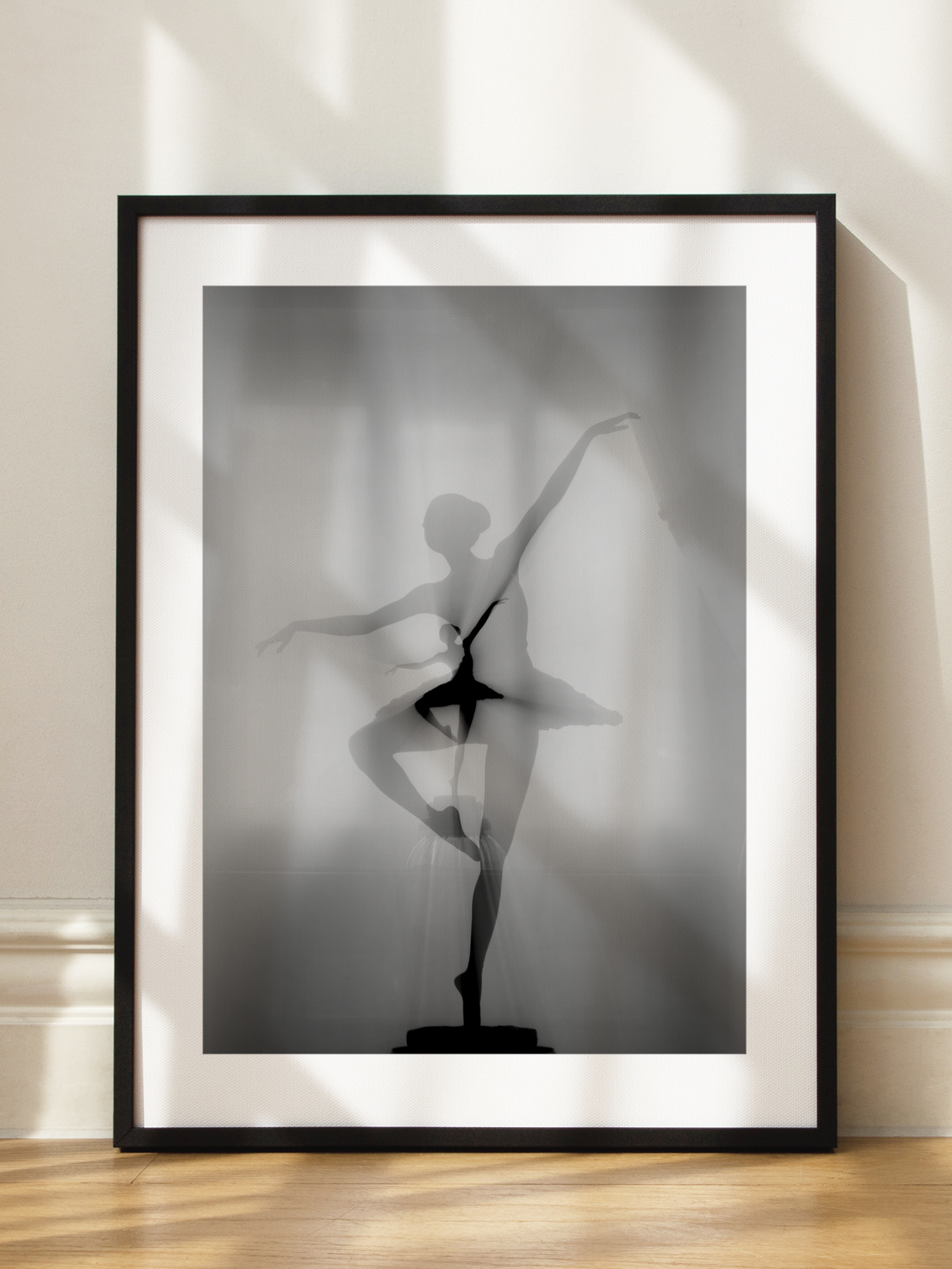 Ballerina in Black and White