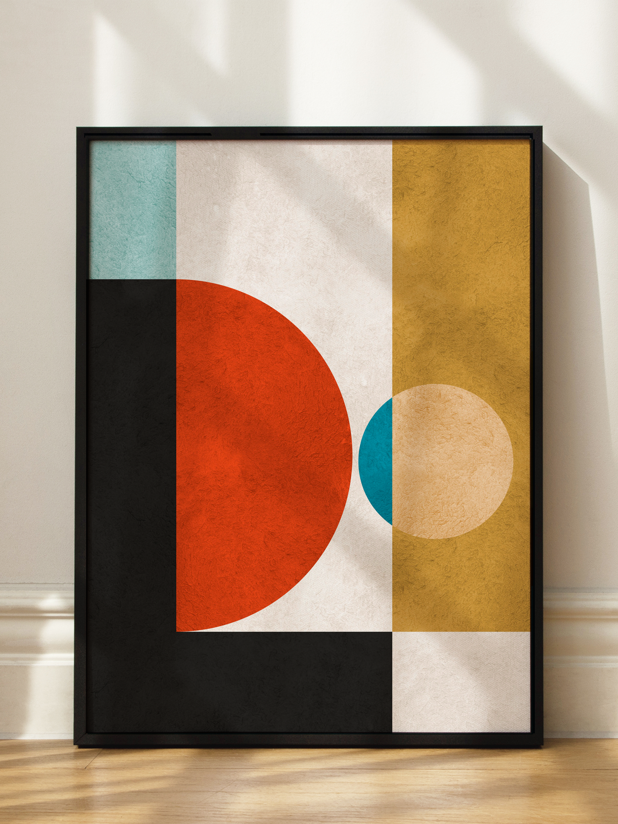 Bauhaus Geometric Harmony No10