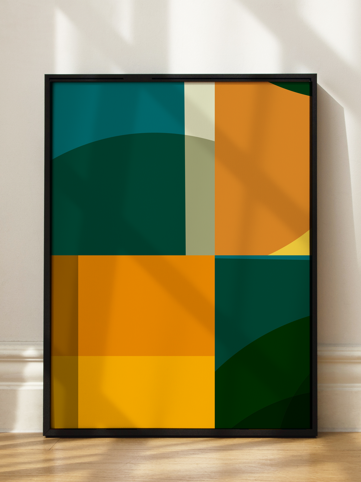 Bauhaus Geometric Harmony No11