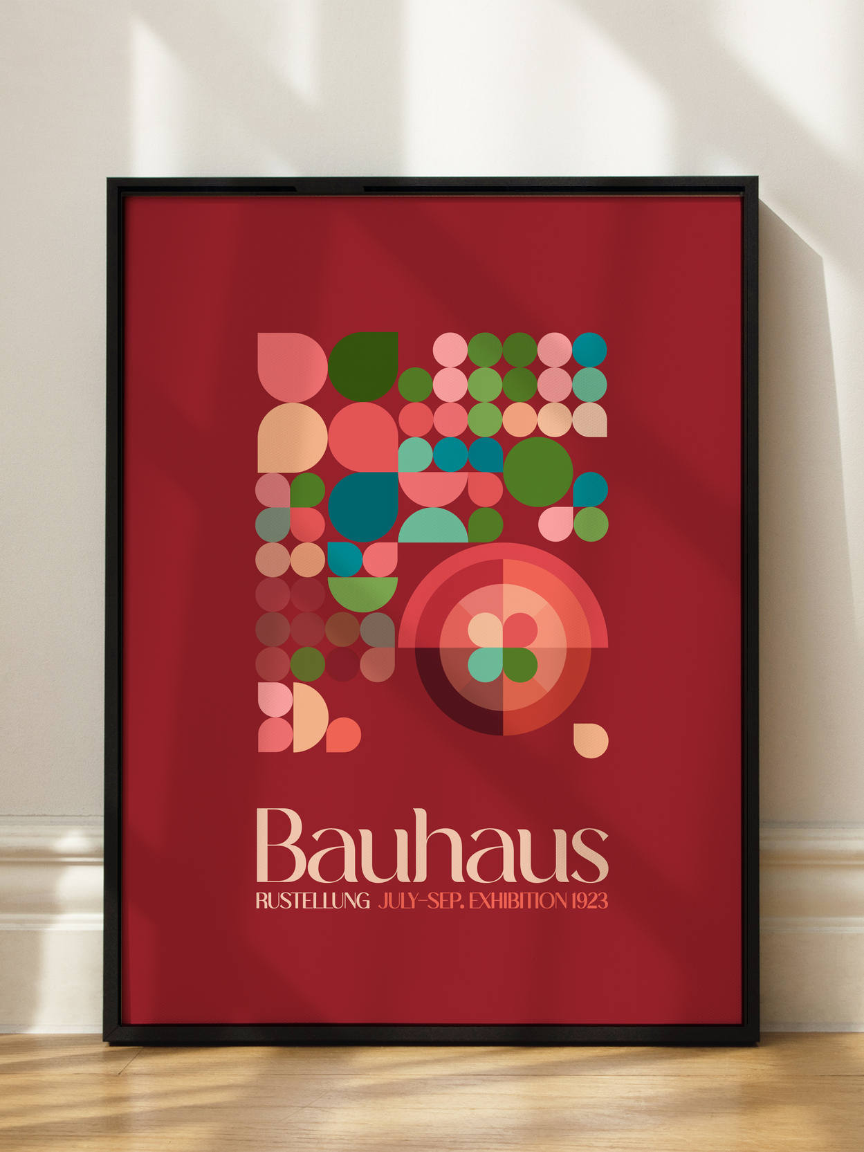 Bauhaus Geometric Harmony No6