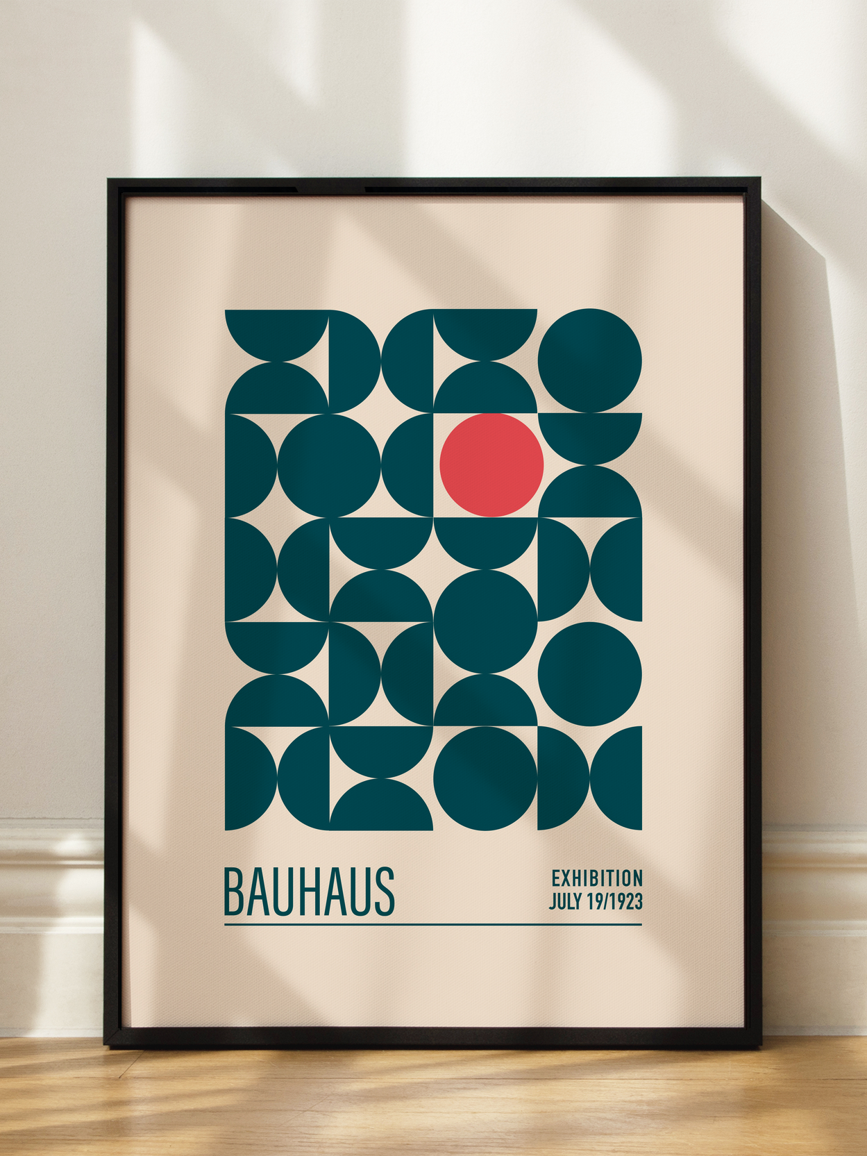 Bauhaus Geometric Harmony No7