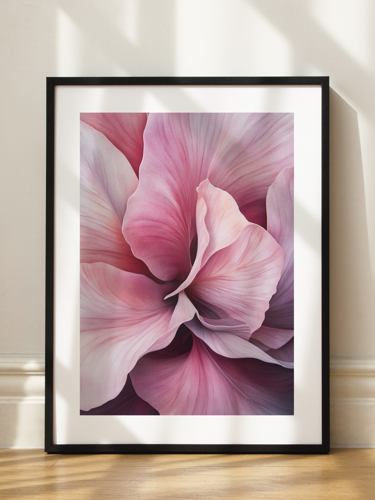 Beauty of Pink Petals Poster