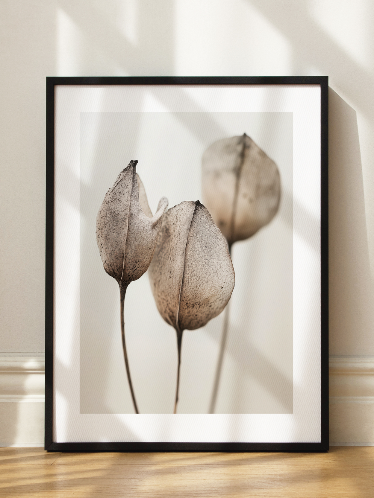 Beige Botanicals Poster