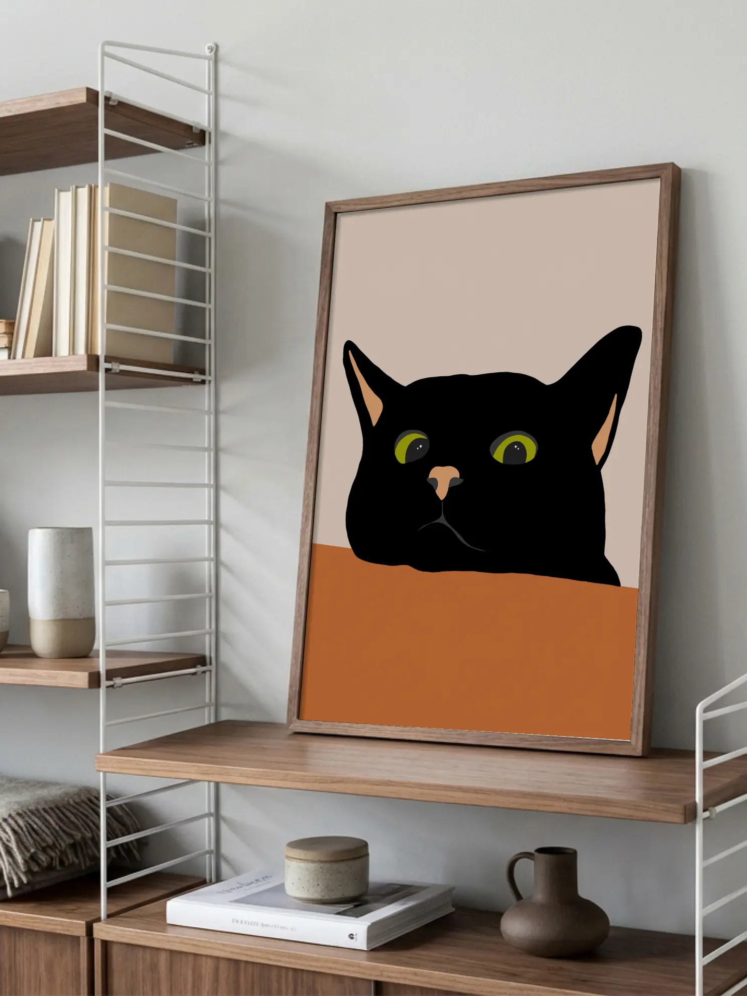 Black Cat Poster