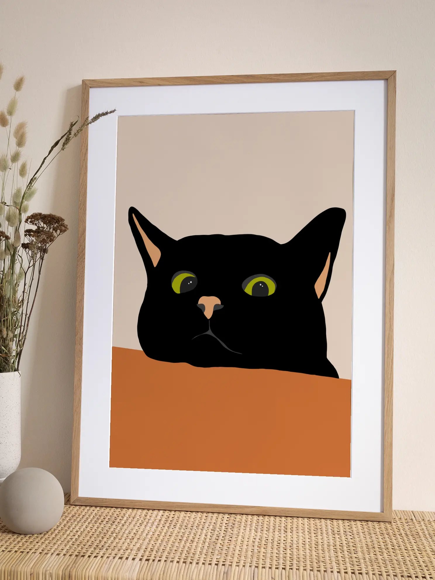 Black Cat Poster