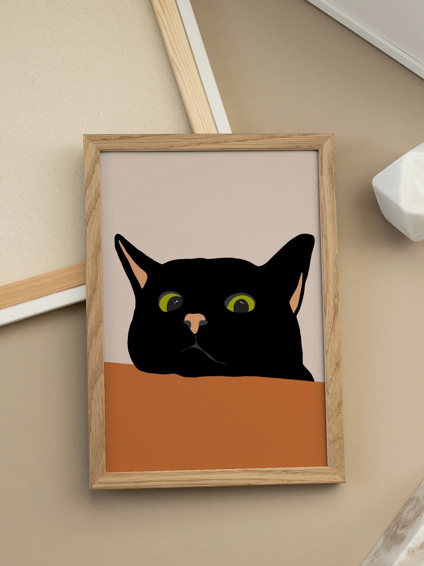 Black Cat Poster